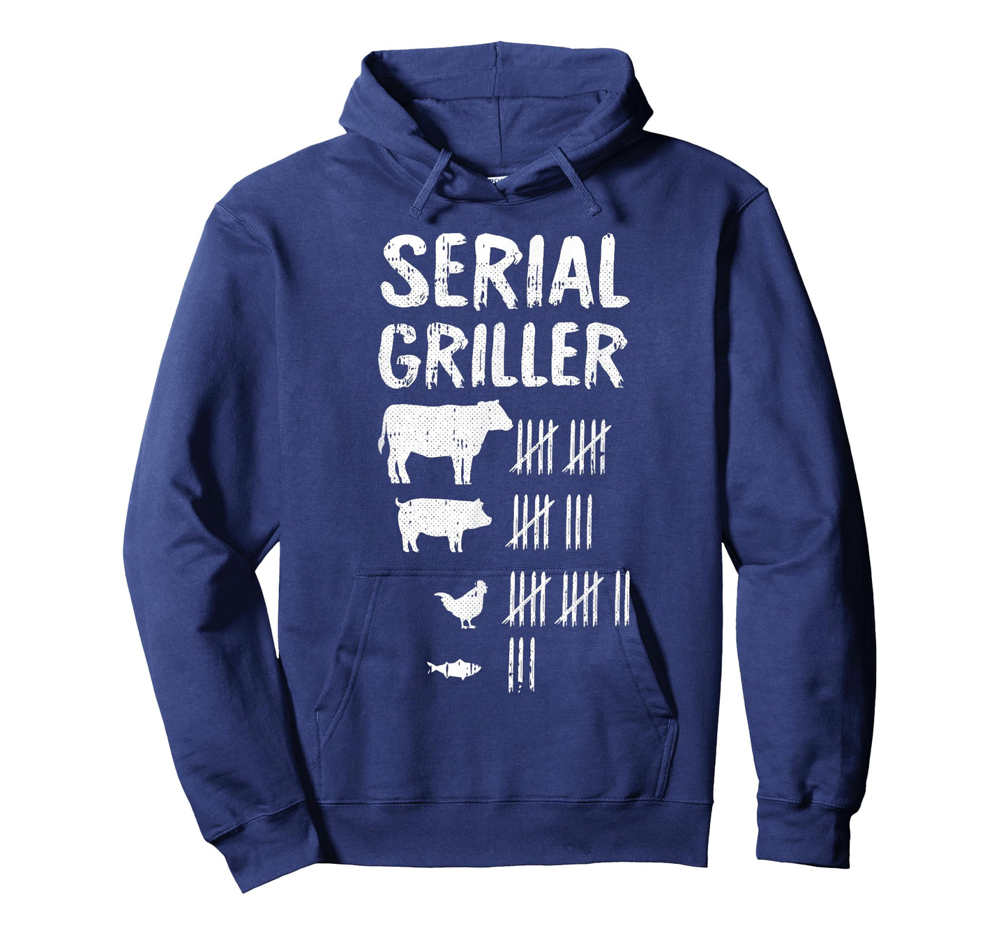 Serial Griller Fathers Day Funny Grilling Grill BBQ Master T-Shirt