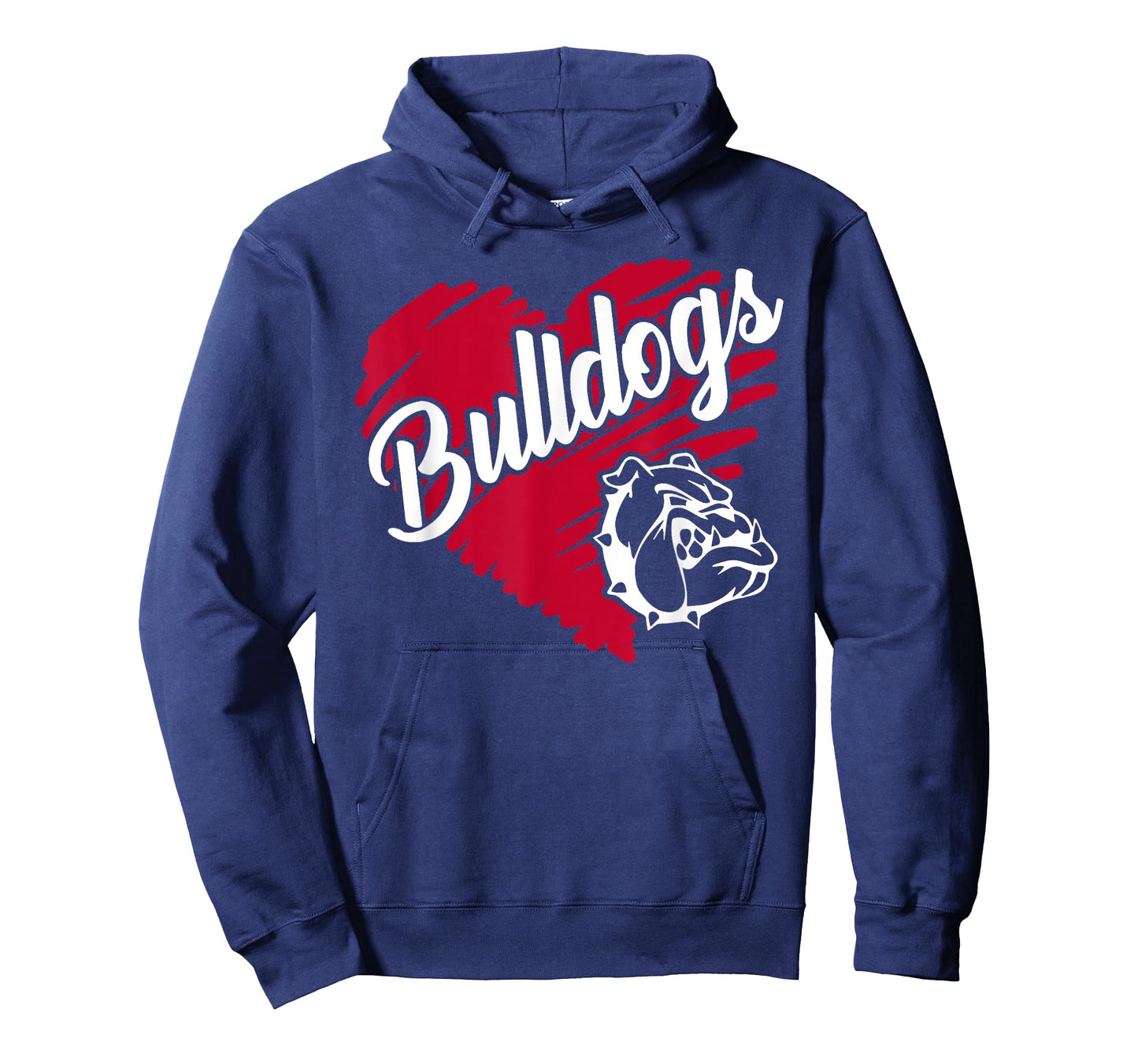Bulldog Team Mascot School Spirit Go Dawgs for Men Women Kid T-Shirt