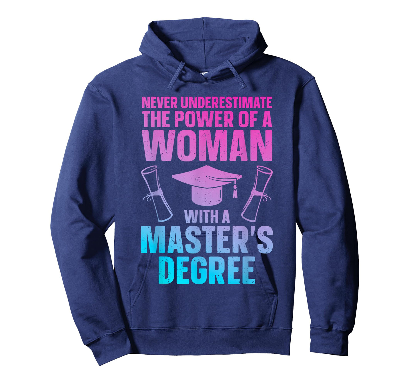 Masters Degree Graduation Art for Women Girls Masters Degree T-Shirt