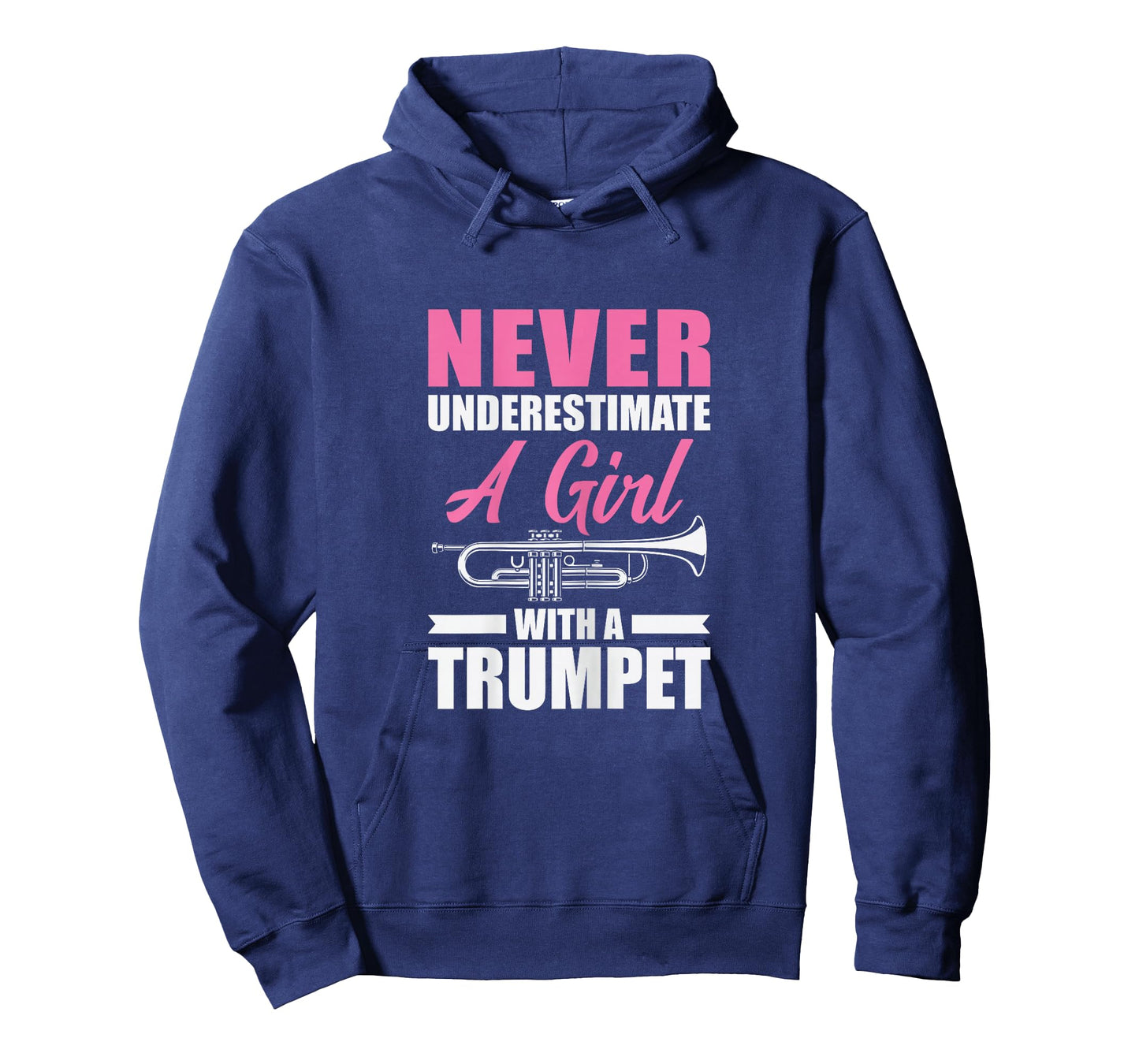 Never Underestimate A Girl With A Trumpet T-Shirt