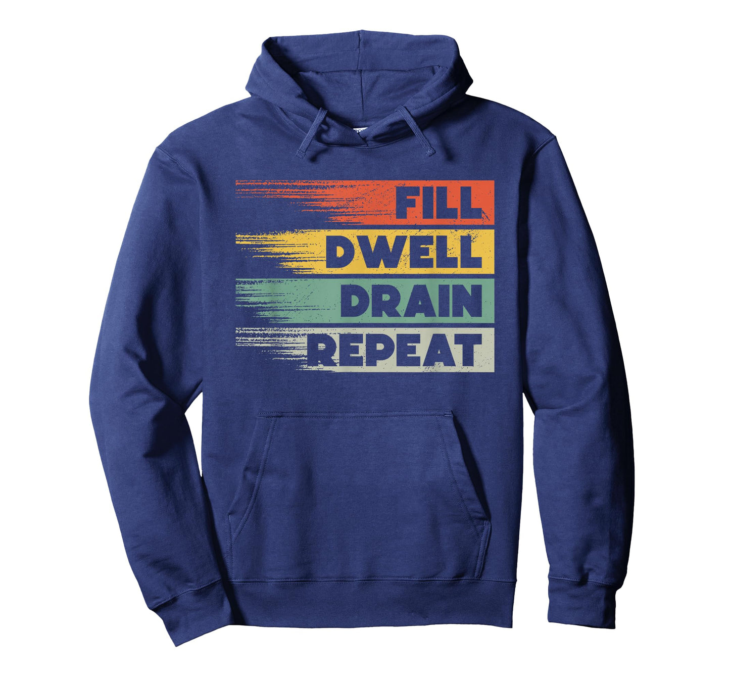 Fill Dwell Drain Repeat Dialysis Technician Nurse T-Shirt