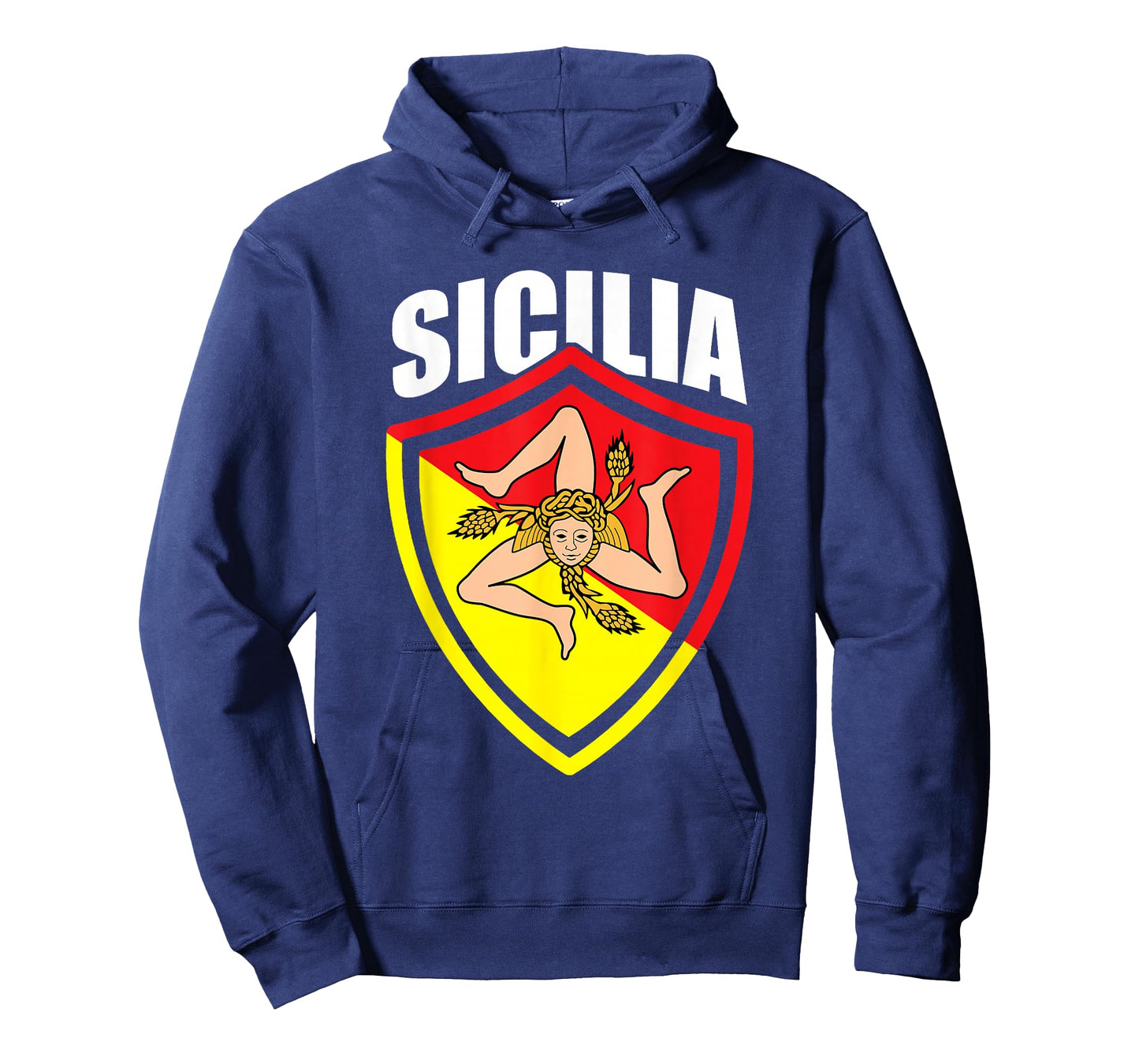 Sicilia Flag Sicily Palermo Italy T-Shirt