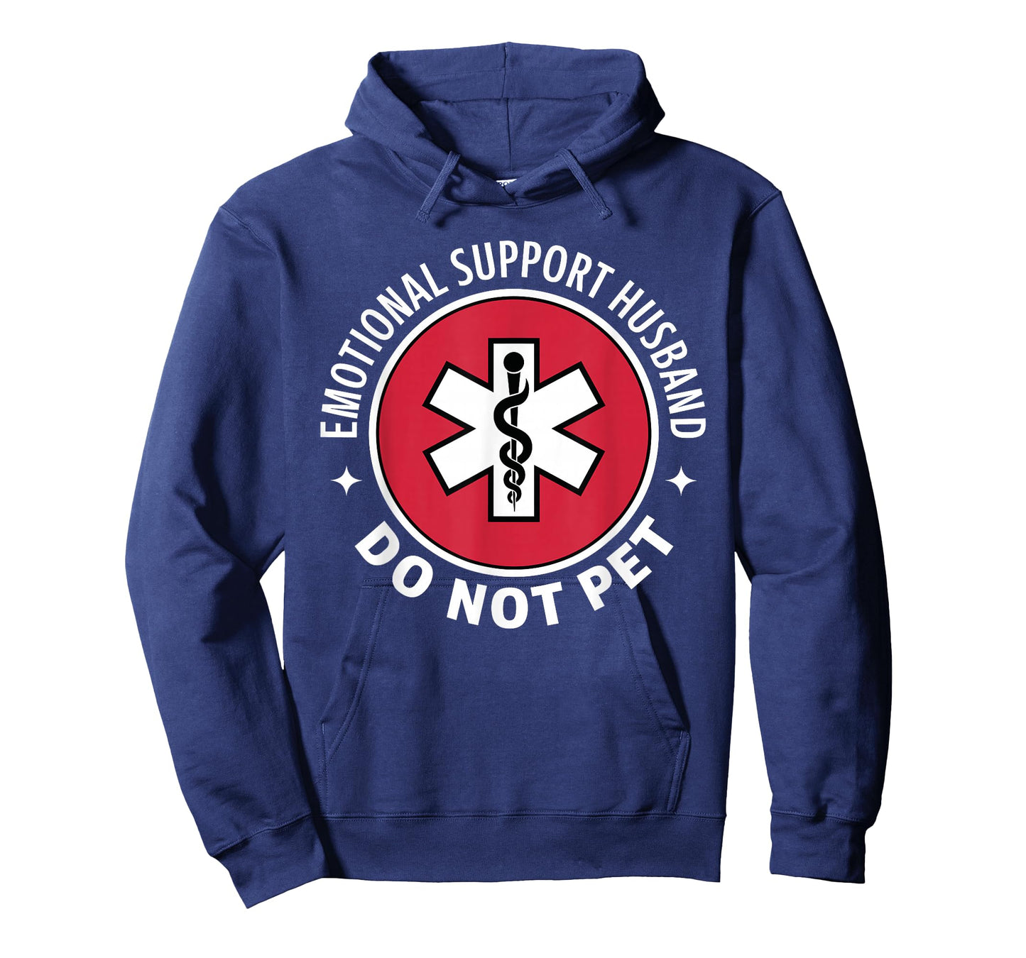 Emotional Support Husband Do Not Pet | Funny Husband Humor T-Shirt