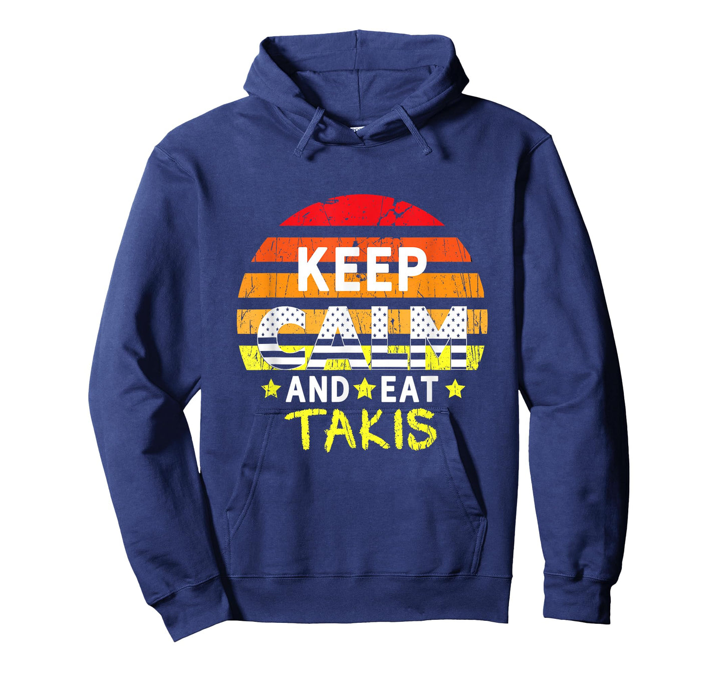 Retro Grunge Keep Calm and Eat Takis Foodies Design 2024 T-Shirt