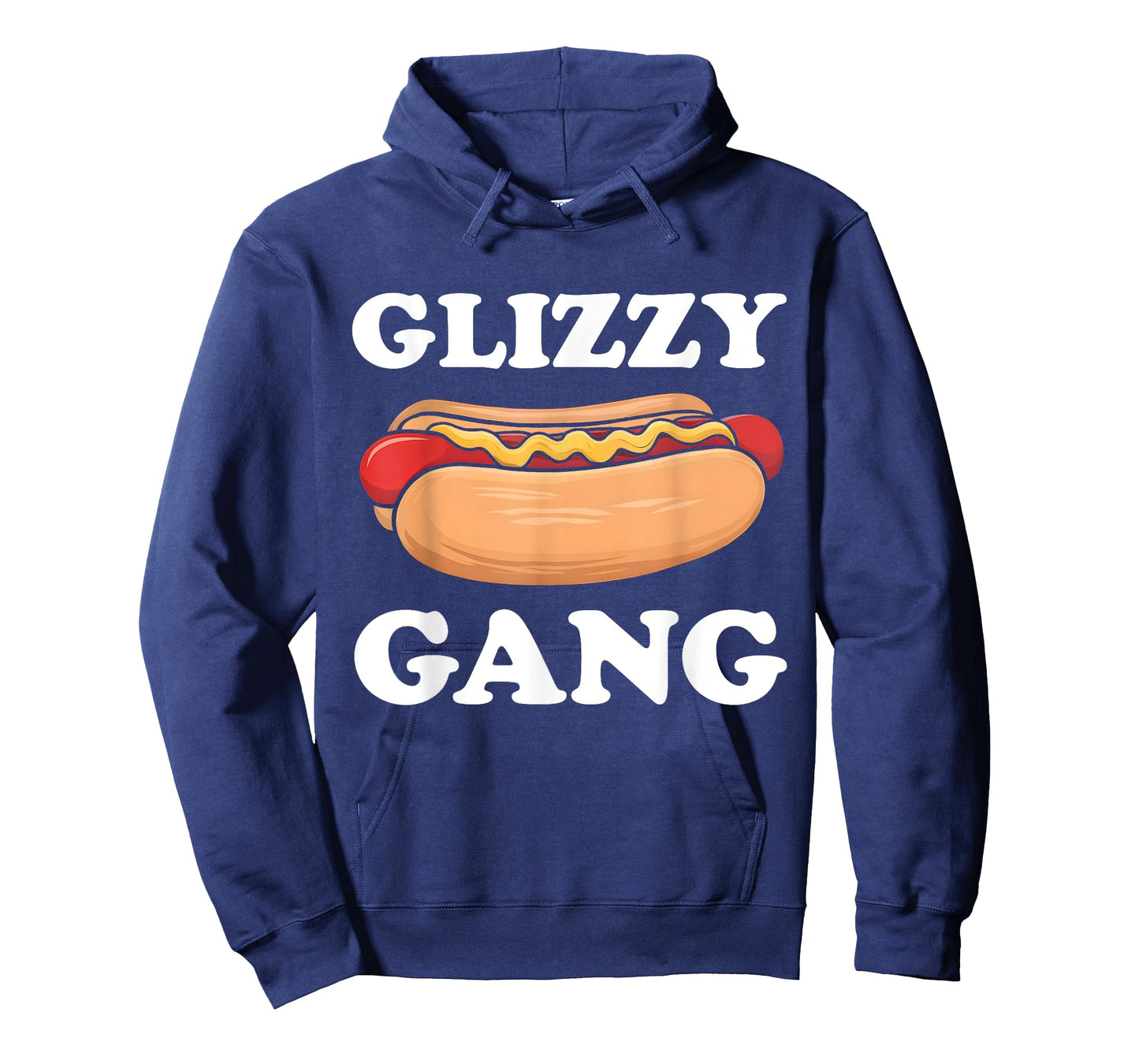 Glizzy Gang Funny Hot Dog Saying Glizzie Gobbler Meme Men Women T-Shirt