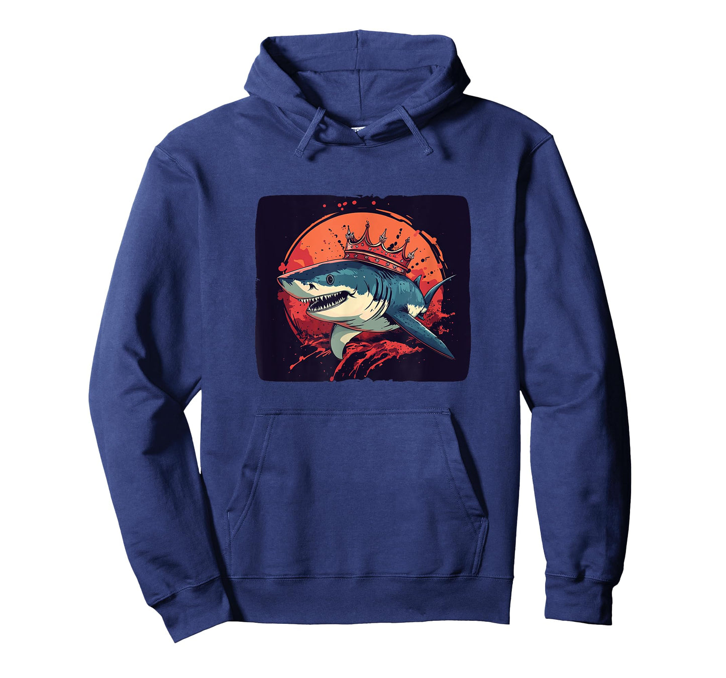 Pretty Crowned Shark for King Sharks Lovers T-Shirt