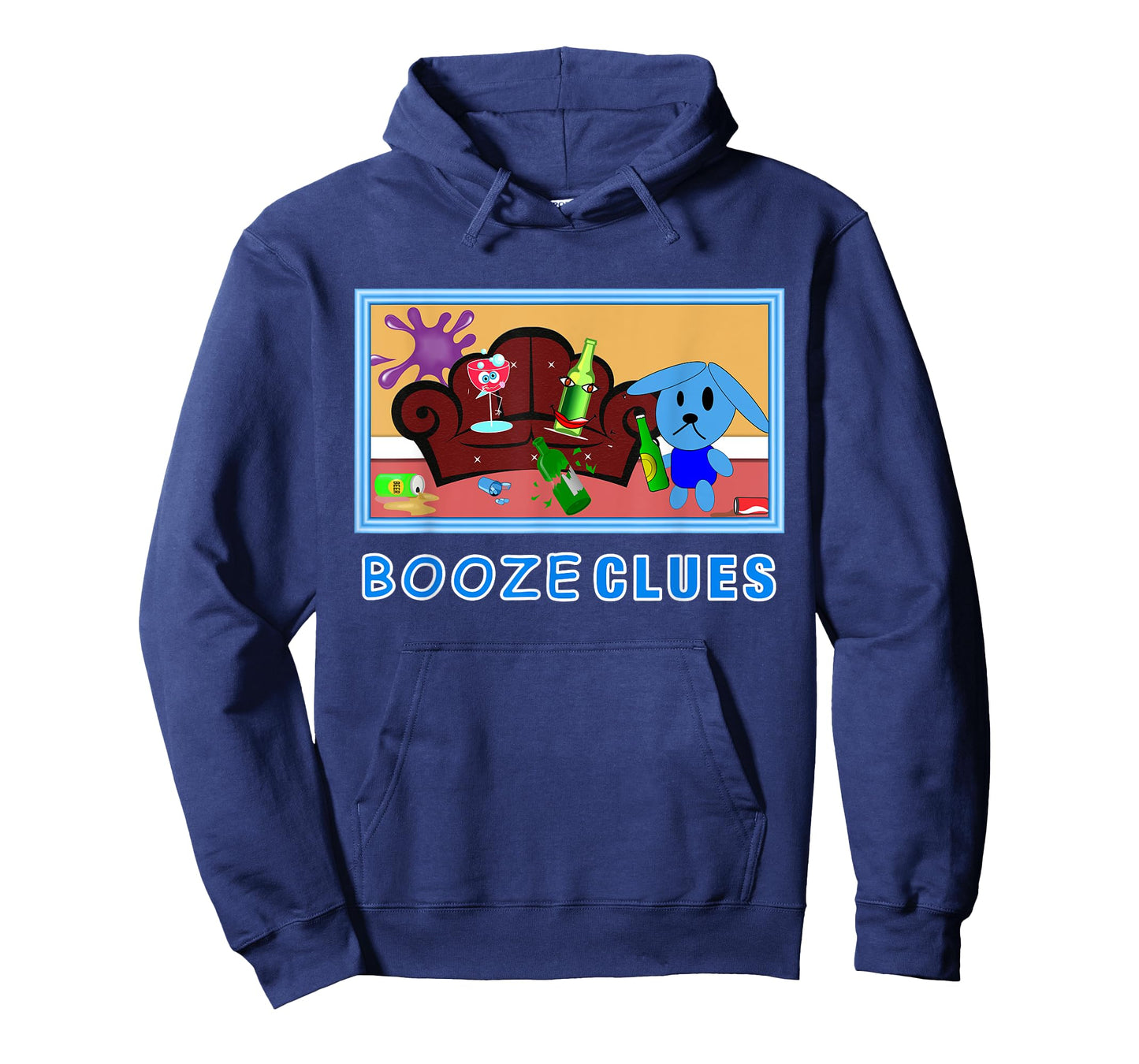 Booze Clues Shirt Funny Booze Drinking Partying Bachelor T-Shirt