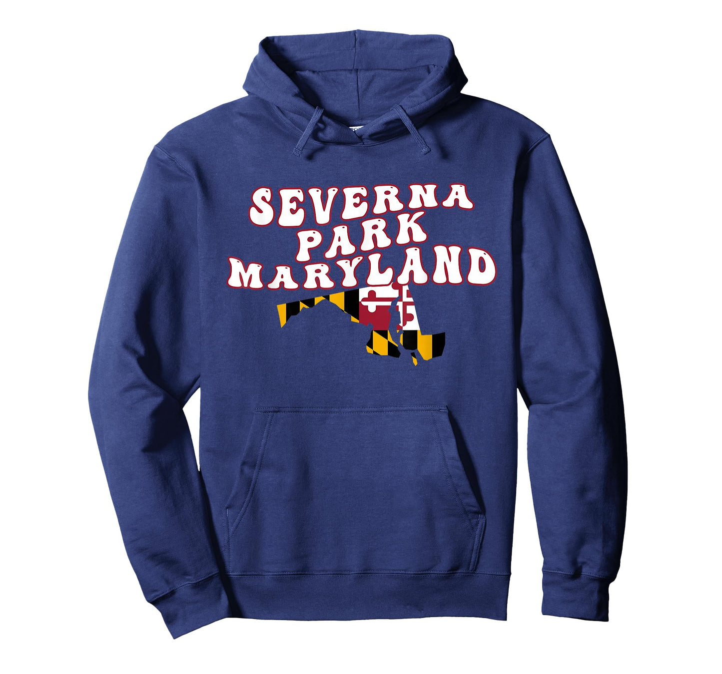Severna Park Maryland MD Flag Vacation Souvenir T-Shirt