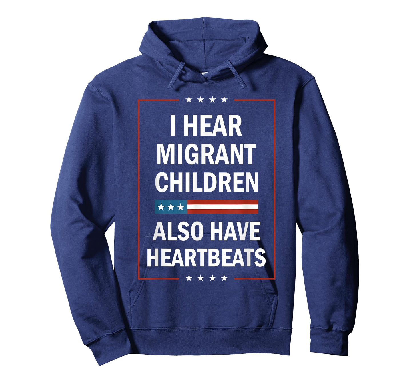 I Hear Migrant Children Also Have Heartbeats Design T-Shirt