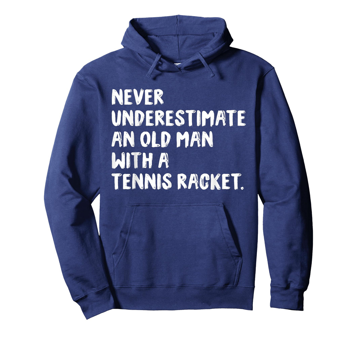 Never Underestimate An Old Man With A Tennis Racket T-Shirt