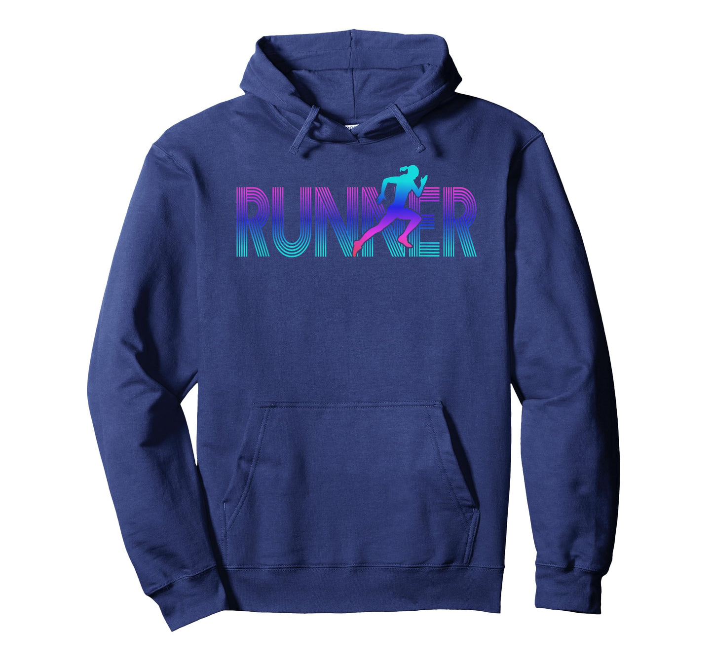 RUNNER Track & Field Cross Country Female Marathon Running T-Shirt