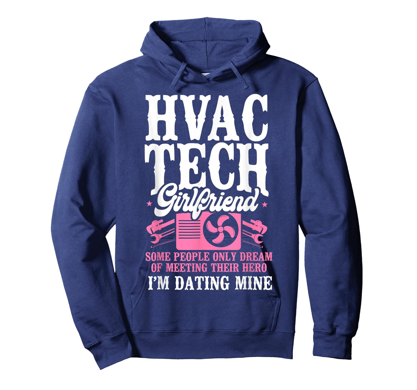 HVAC Technician Tech Girlfriend Vintage Hvac Tech Girlfriend T-Shirt