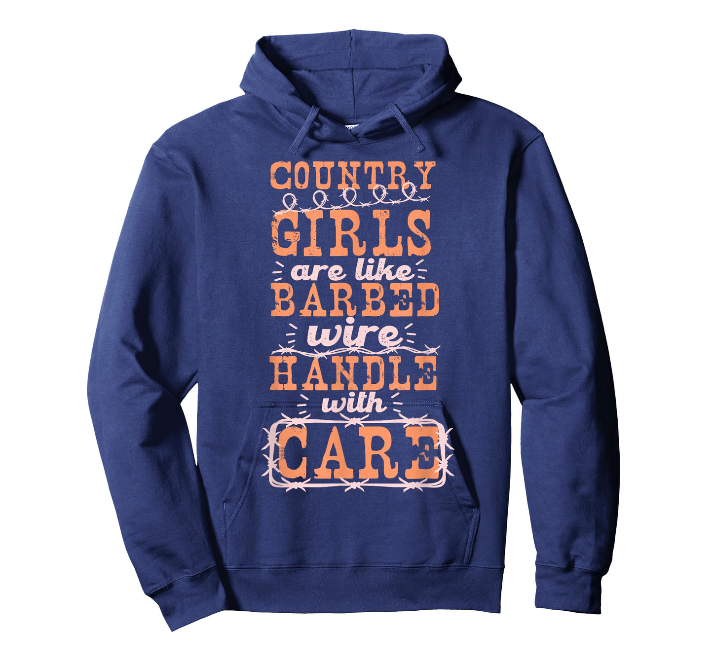 Country Girls Are Like Barbed Wire Handle With Care T-Shirt