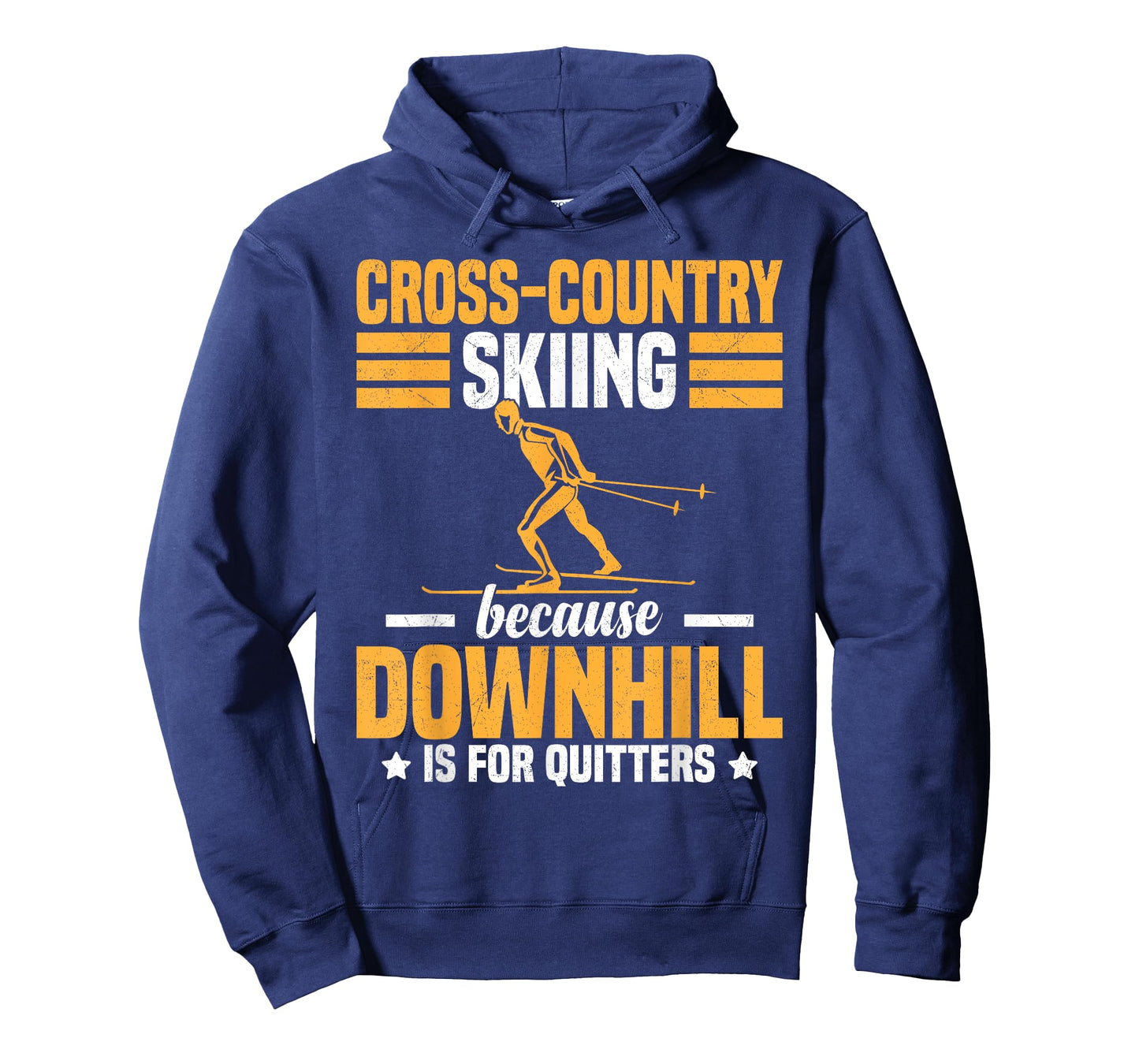 Funny Winter Sport Snow Cross-Country Skiing appearel T-Shirt