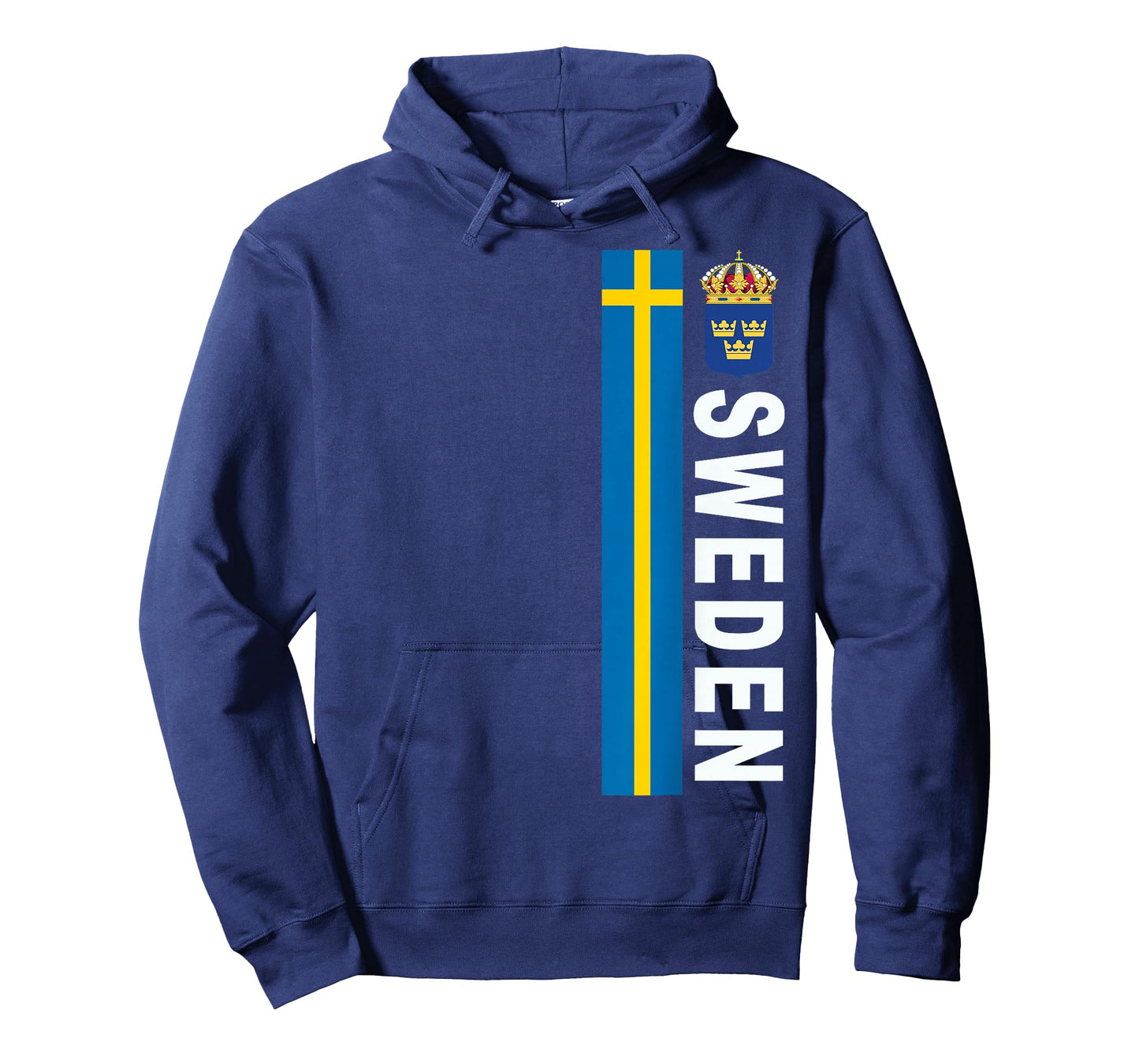 Sweden Soccer-style Swedish Flag Design T-Shirt