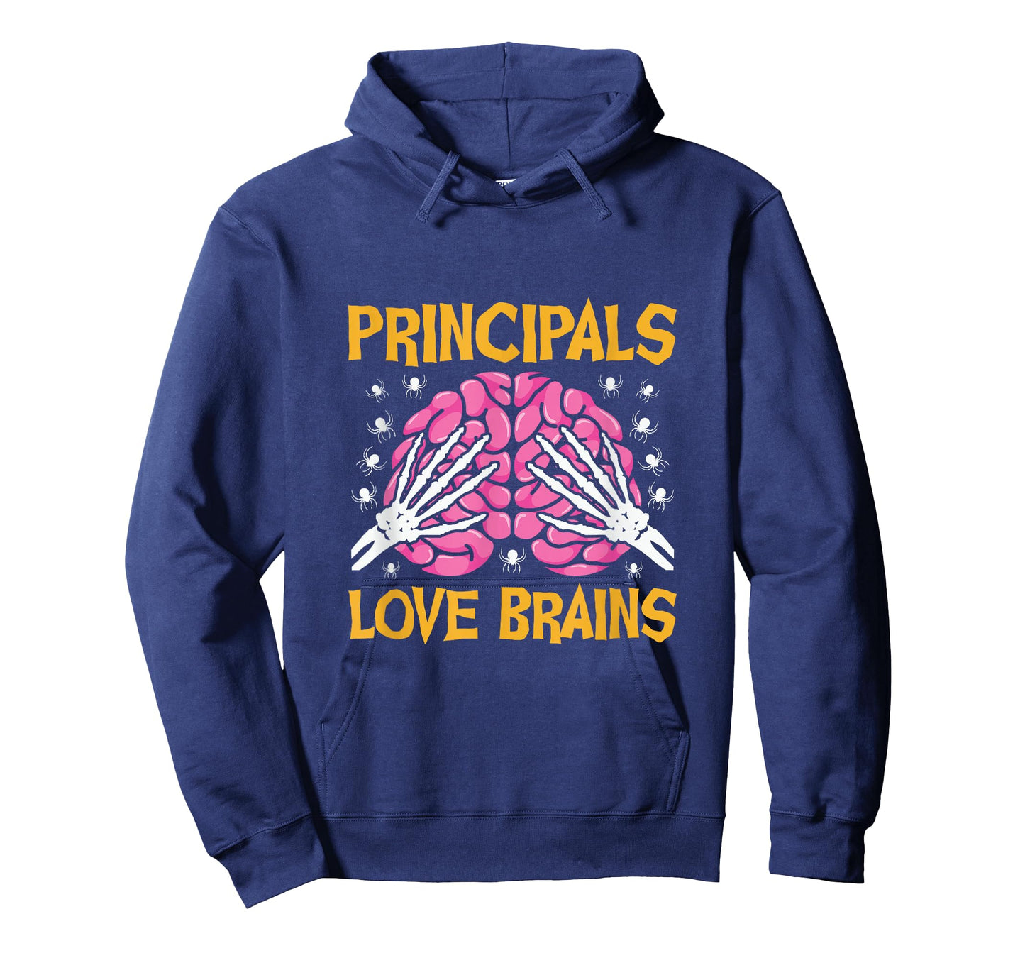 Principals Love Brains Funny Halloween School T-Shirt