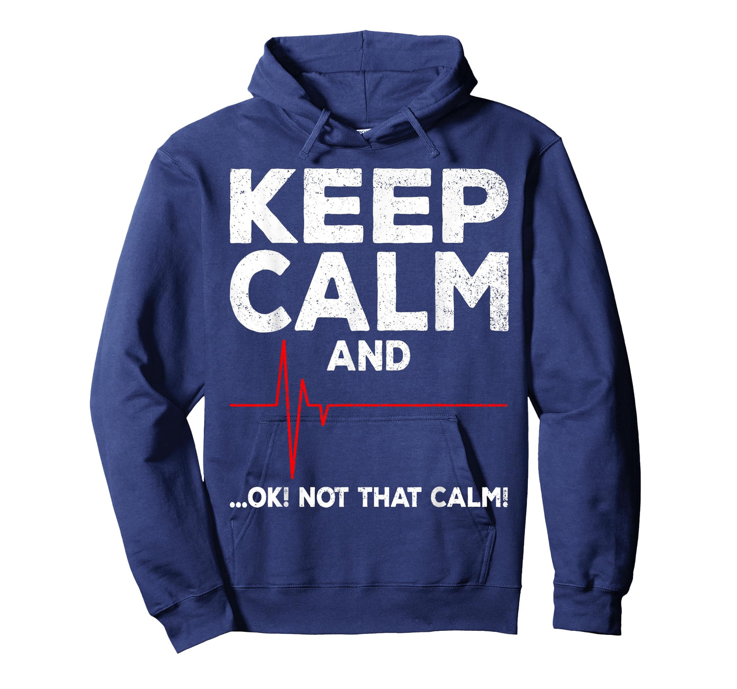 Keep Calm and Ok Not That Calm Funny EMT EMS ECG Paramedic T-Shirt
