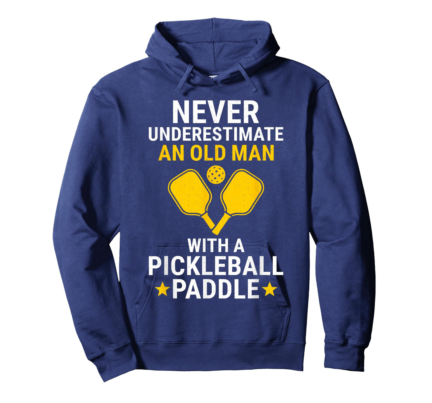 Never Underestimate an Old Man with A Pickleball Paddle T-Shirt