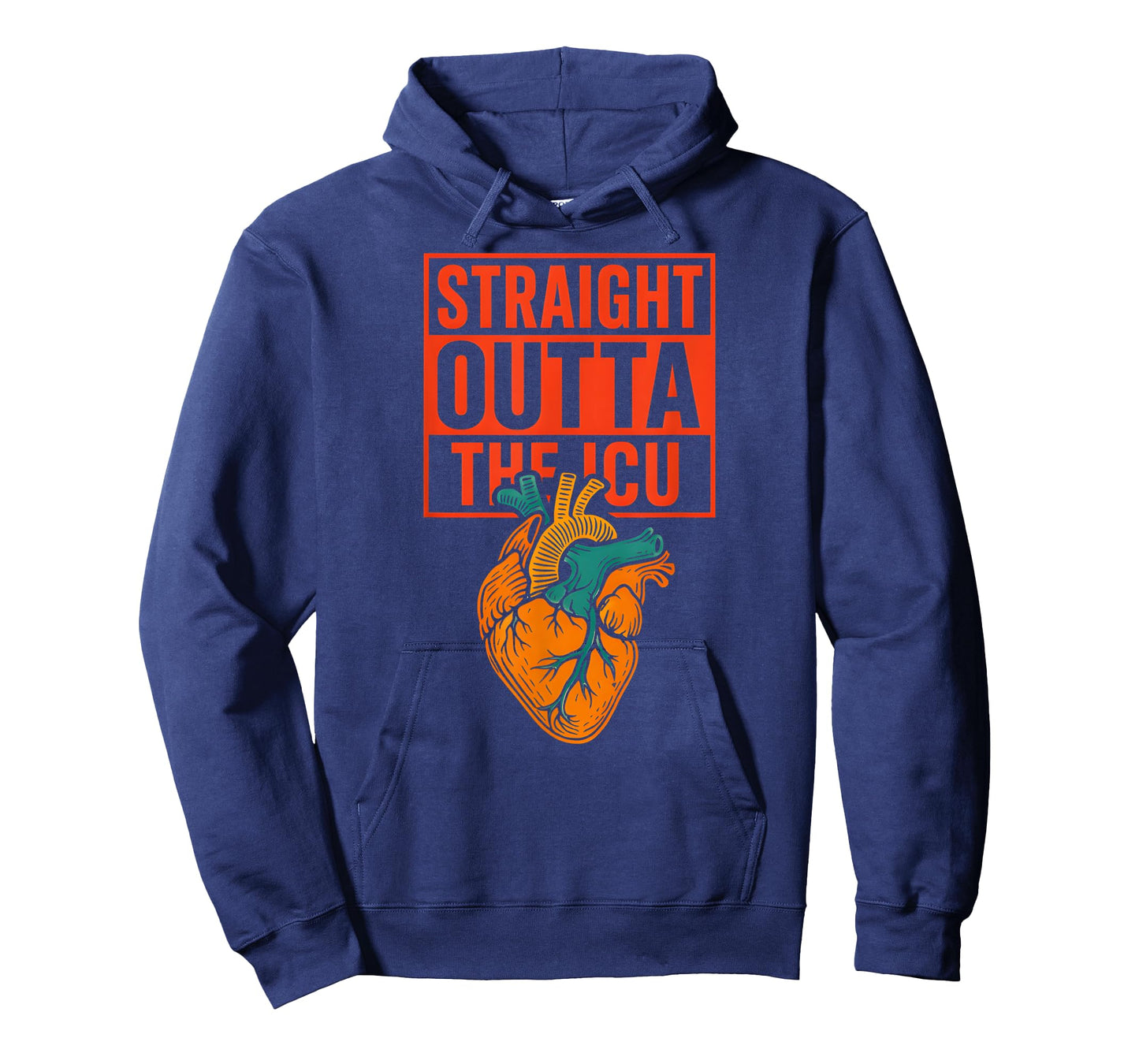 Heart Attack Straight Outta The ICU Cool Mens Surgery Recove T-Shirt