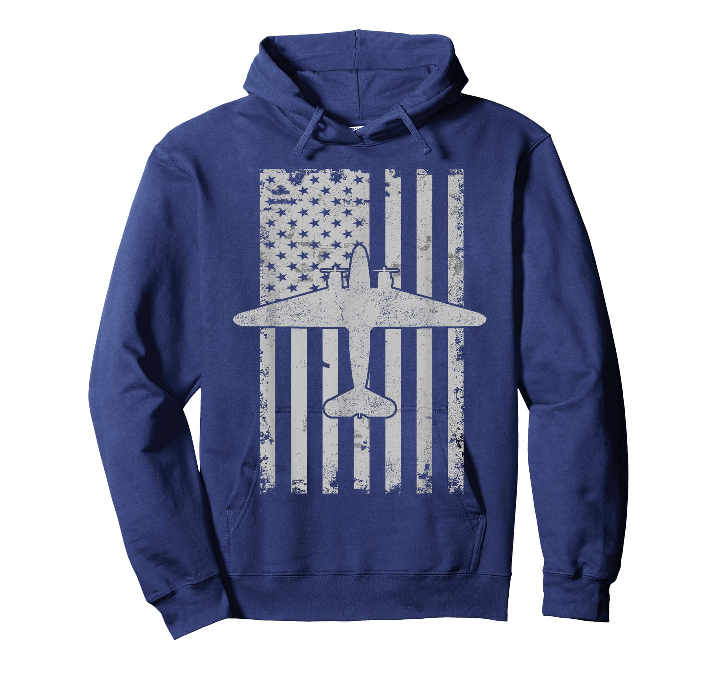 DC-3 Airplane Patriotic Flag Vintage Warbird Pilot T-Shirt Women Kids Men T-Shirt