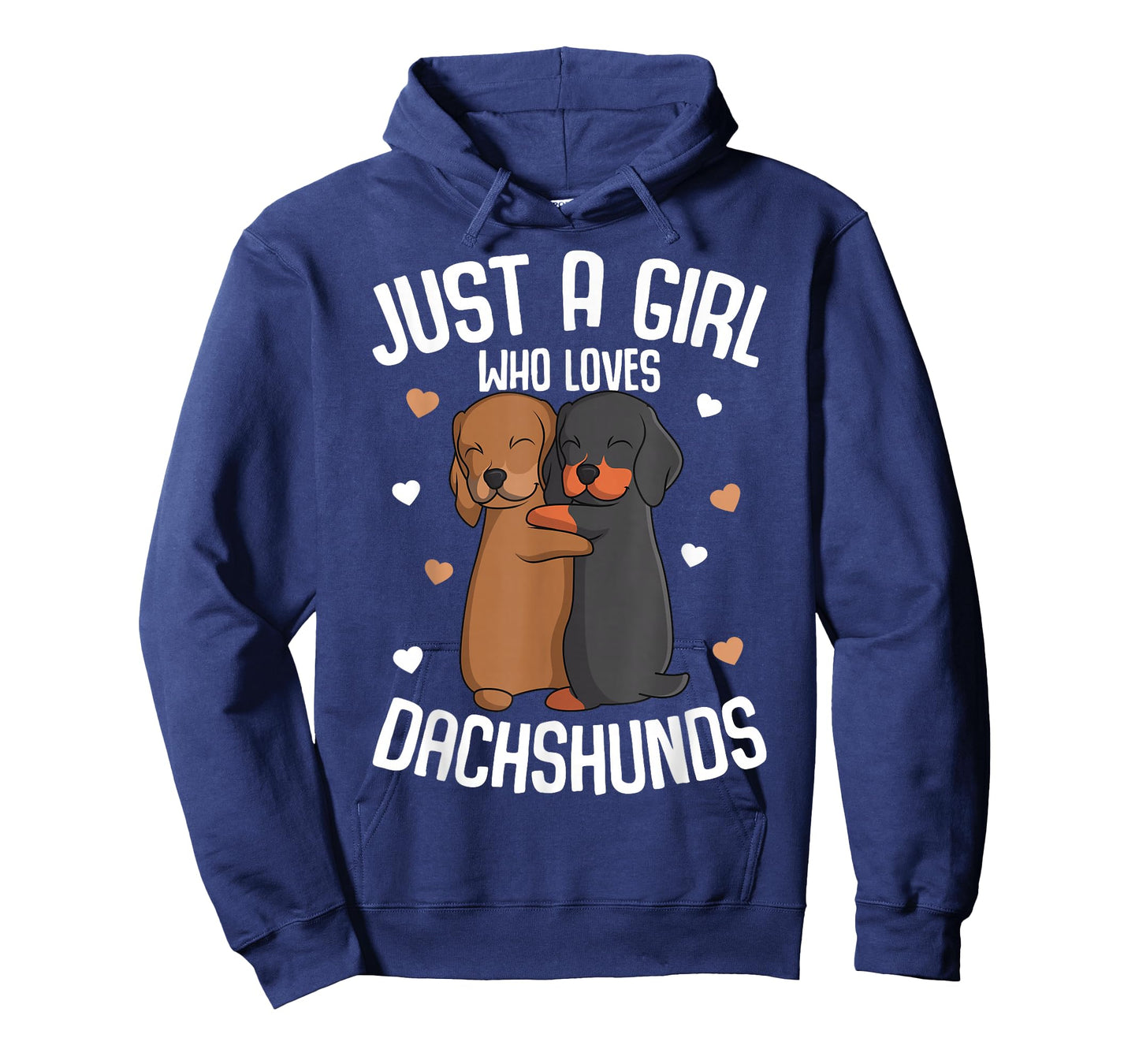 Just a Girl who Loves Dachshunds Weiner Dog Lover Girls T-Shirt