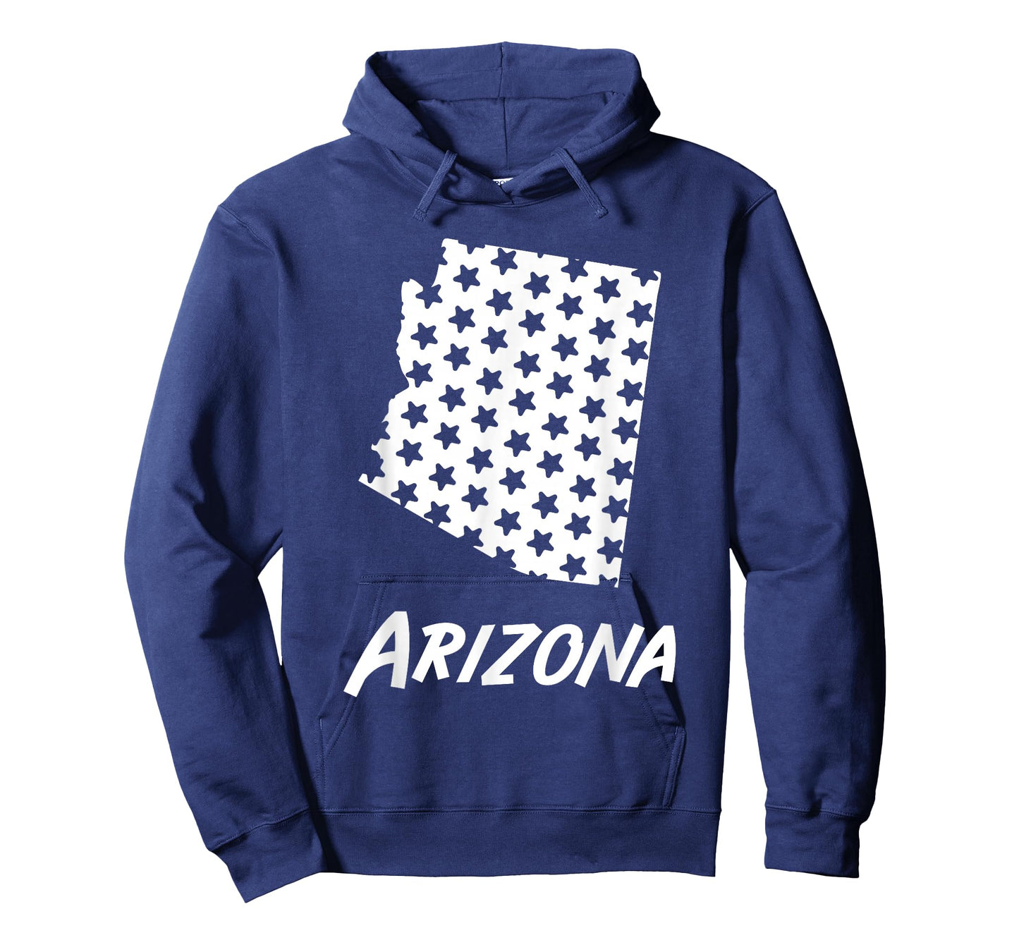 Arizona USA State Outline Stars Vintage Retro Design T-Shirt