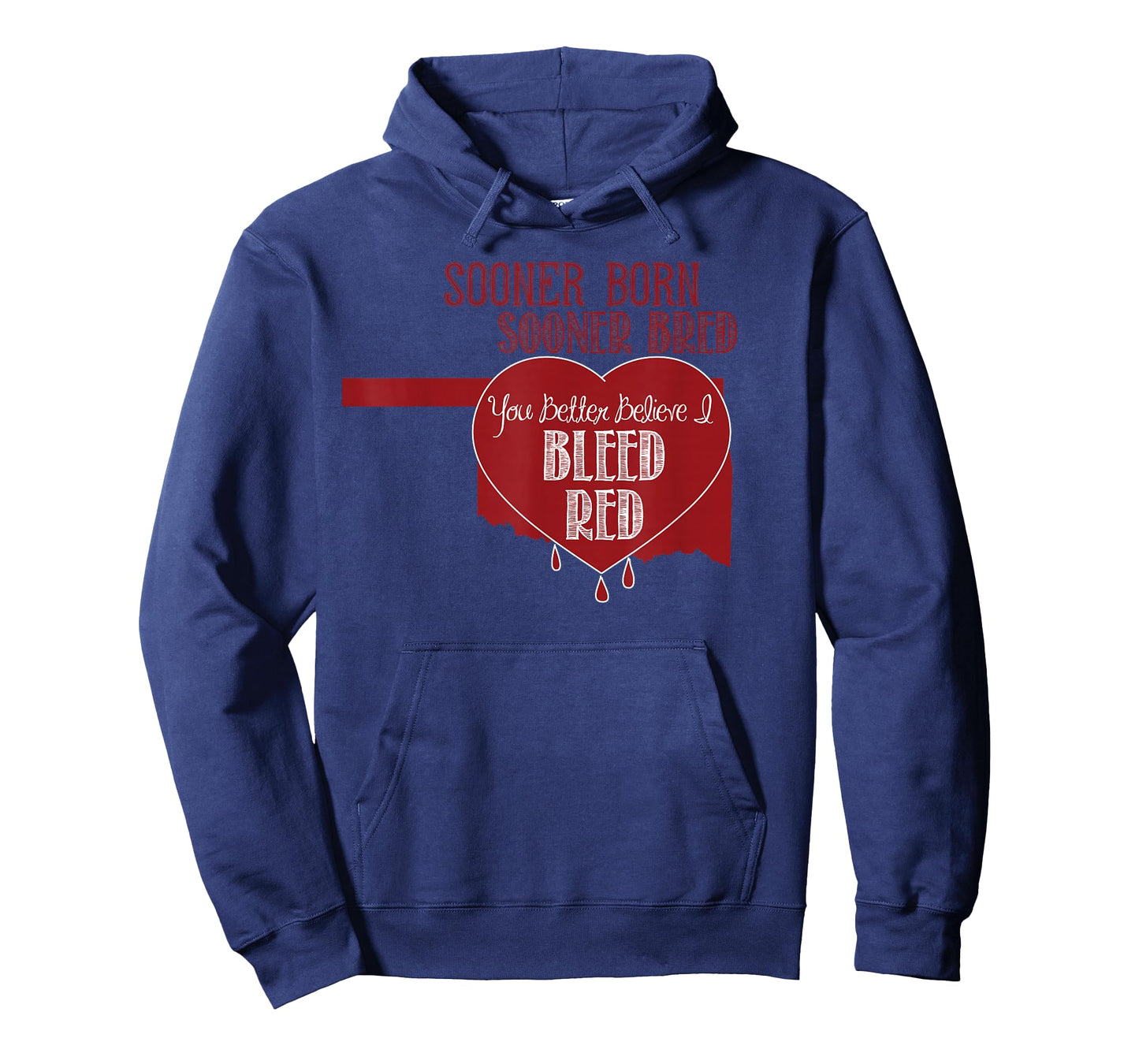 Sooner Born Sooner Bred Bleed Red T-Shirt T-Shirt