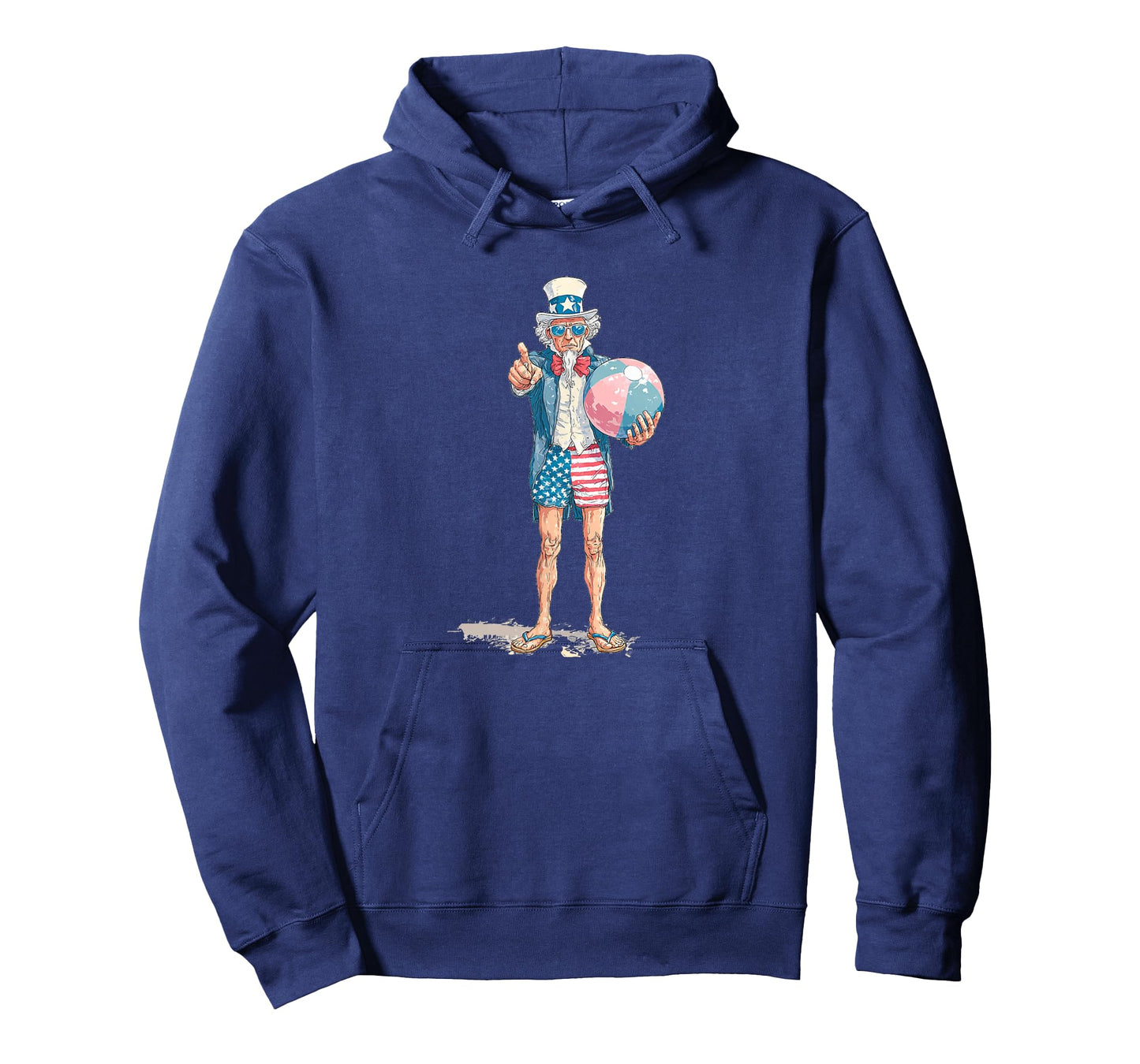 Funny Beach Uncle Costume for Ocean and Ball Lovers T-Shirt