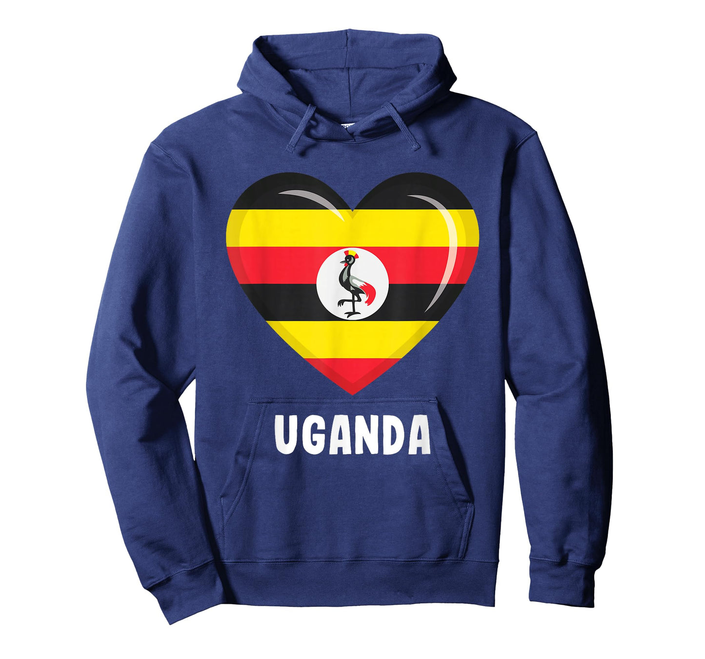 Uganda Flag Jersey T-Shirt