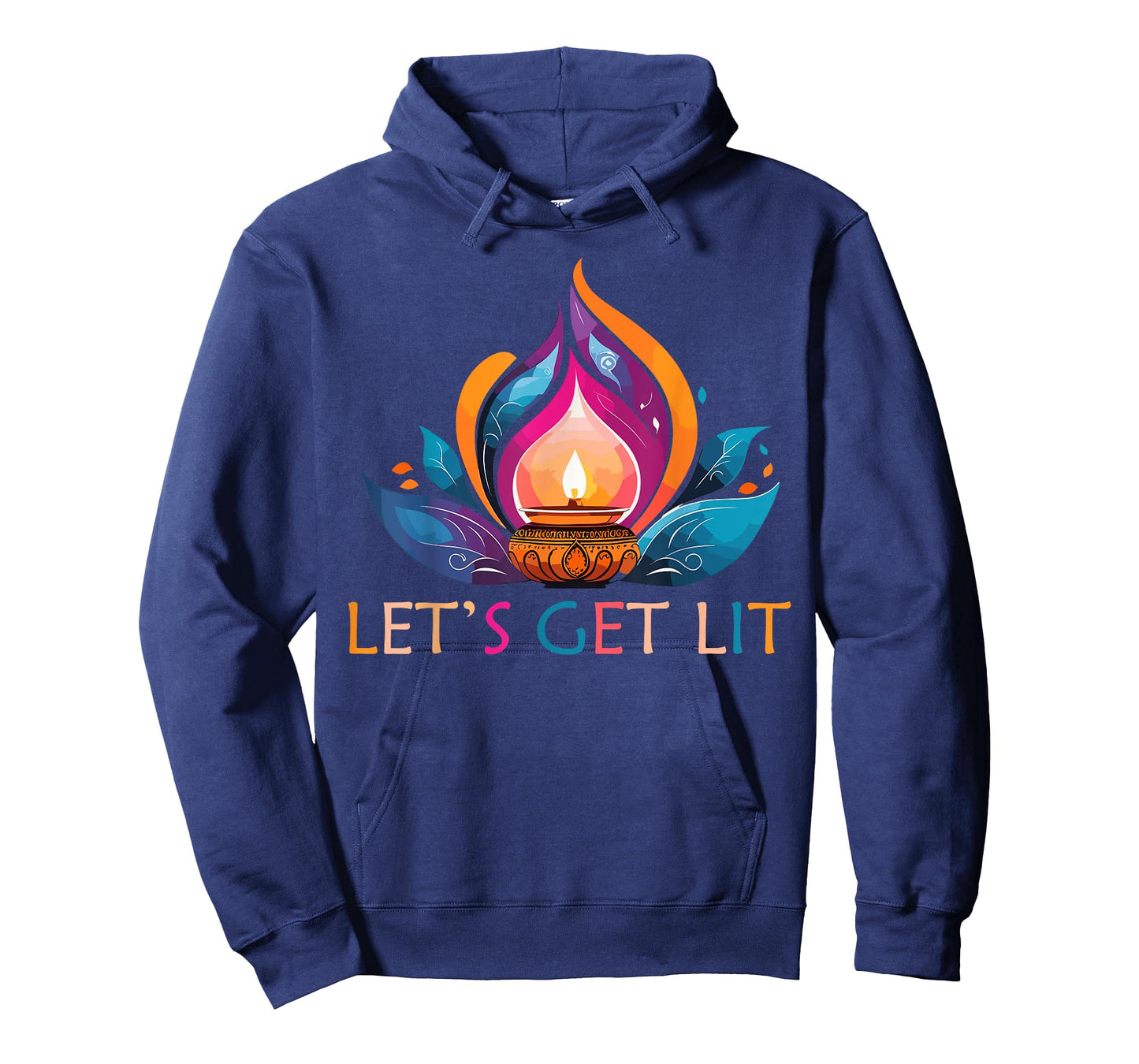 Let's Get Lit Happy Diwali Festival of Light T-Shirt