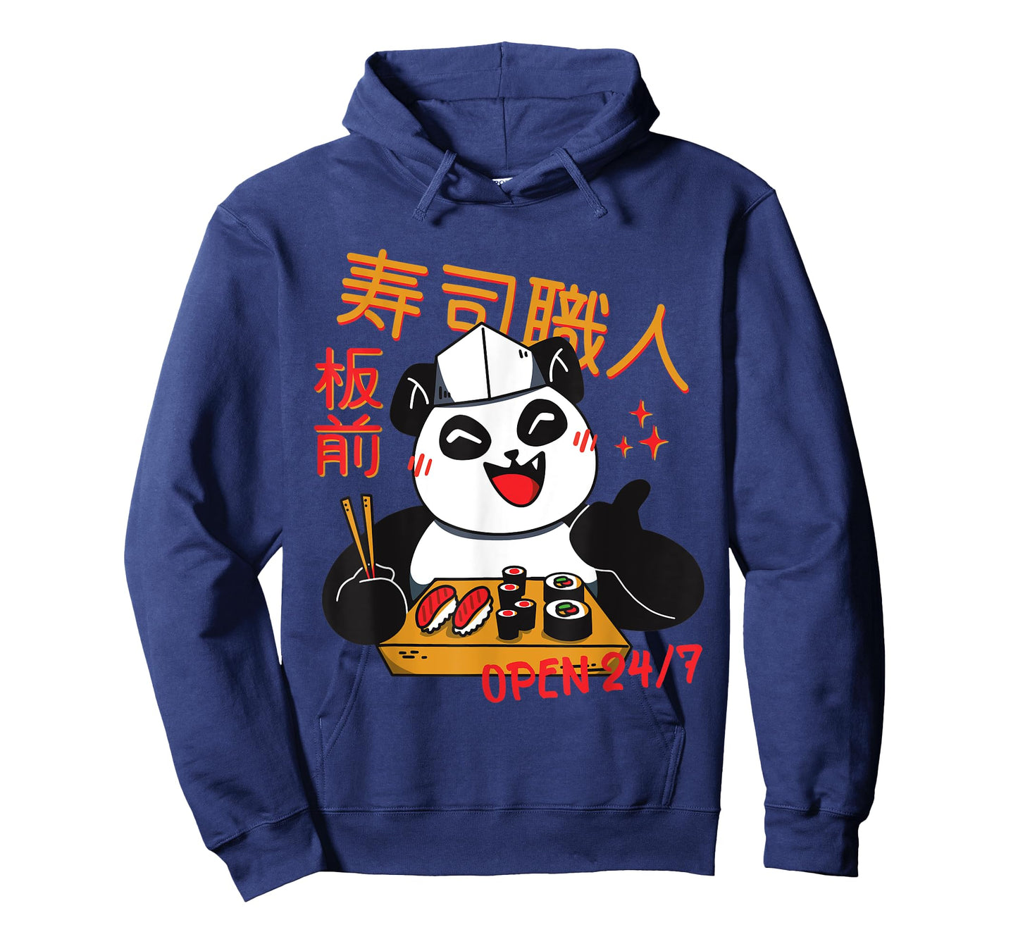 Sushi Chef Panda Kawaii Maki Manga Zoo Children T-Shirt