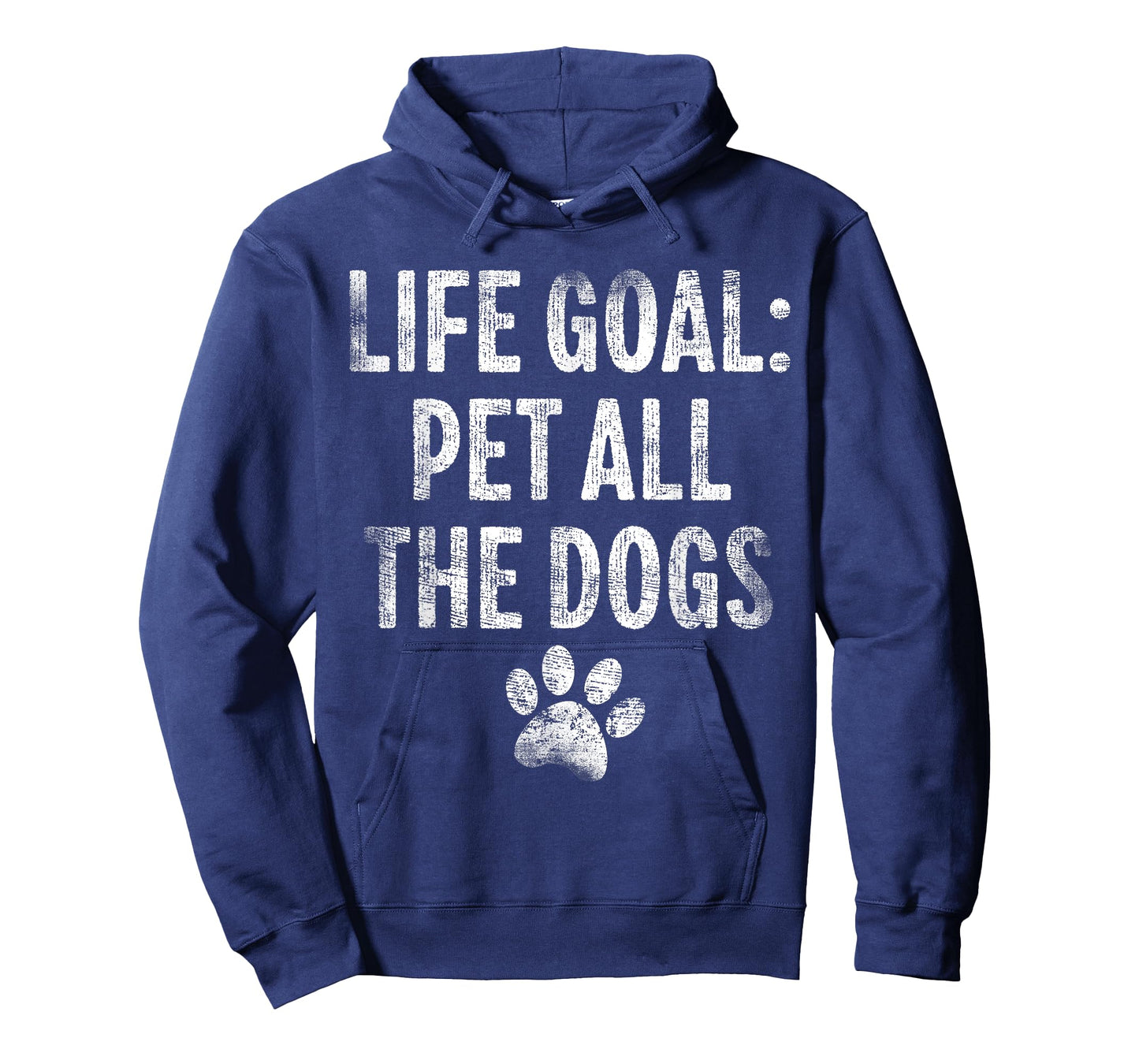 Life Goal Pet All The Dogs Funny Dog Lover Pet Puppy Owner T-Shirt for Men Women Girls Kids