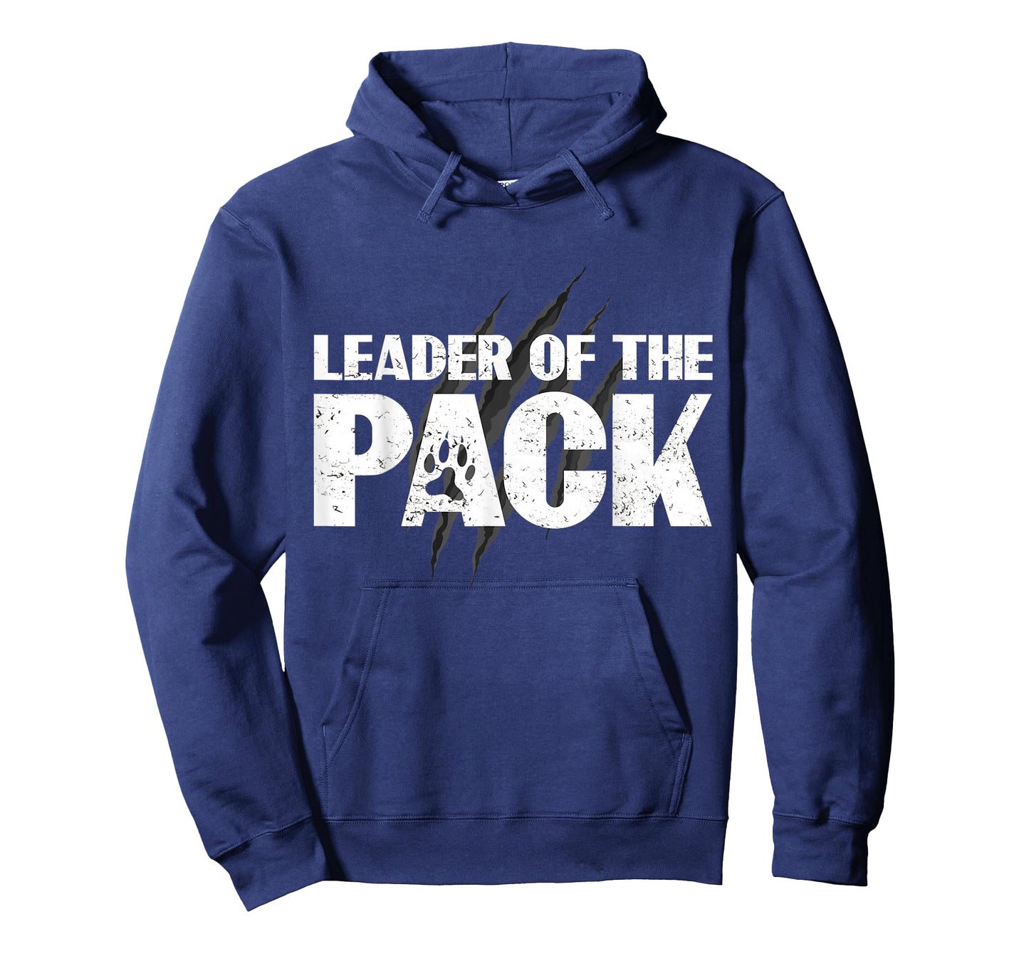 Wolf Pack Gift design | Leader of The Pack Paw Print design T-Shirt