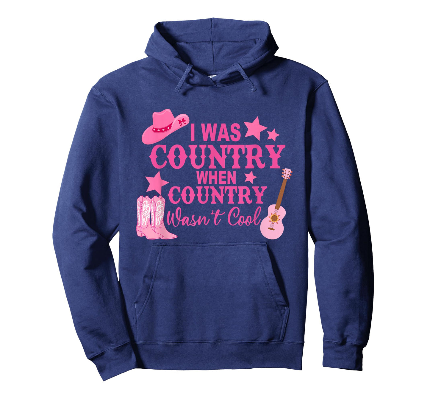 I Was Country When Country Wasn't Cool Cowboy T-Shirt