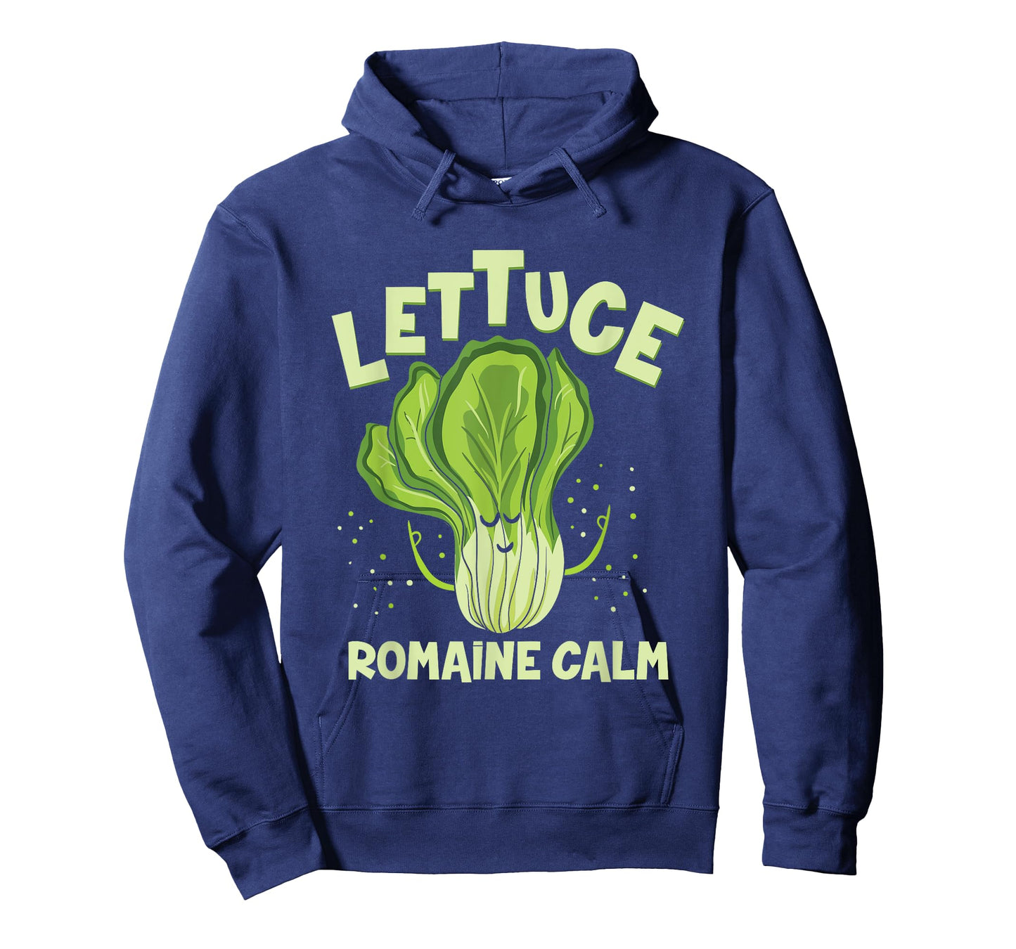 Lettuce Romaine Calm Mindfulness Vegan Yoga Lover Yogi Joke T-Shirt Small