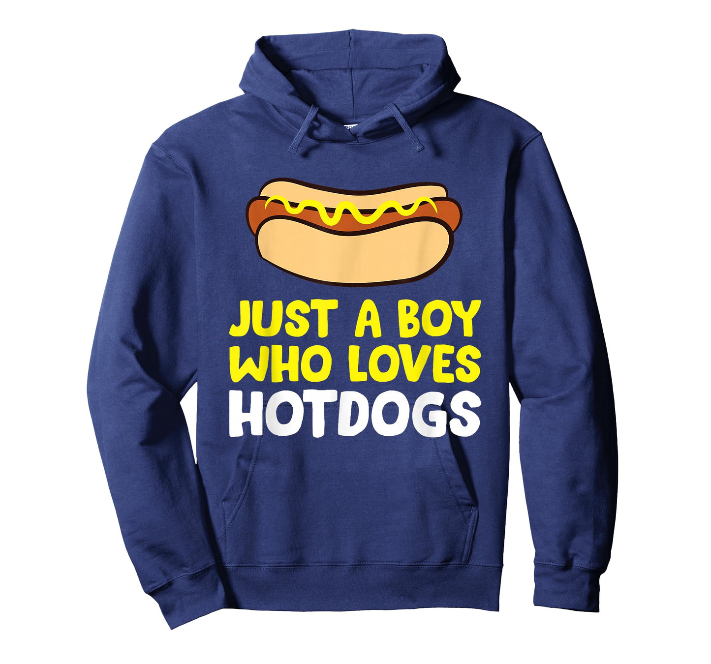Just a Boy Who Loves Hot Dogs Funny Hot Dog T-Shirt