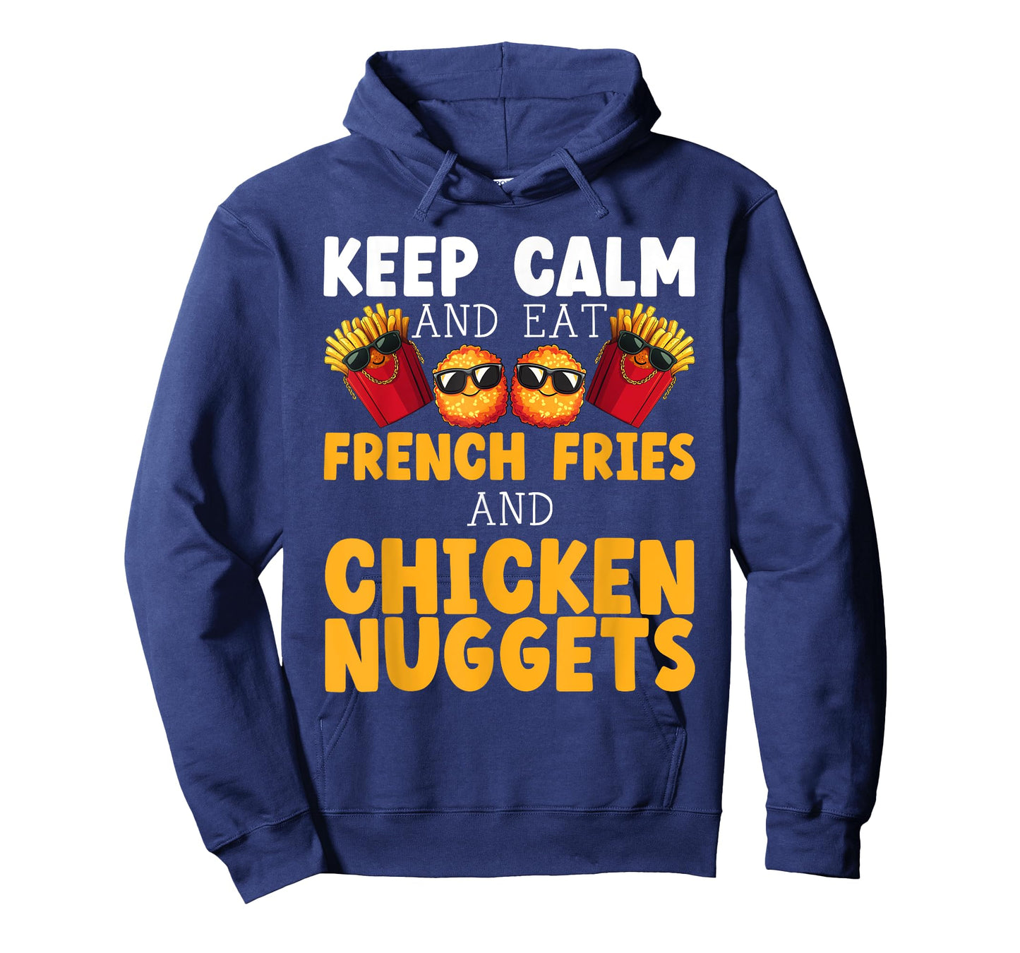 French Fries and Chicken Nuggets | Funny Chicken Nugget T-Shirt