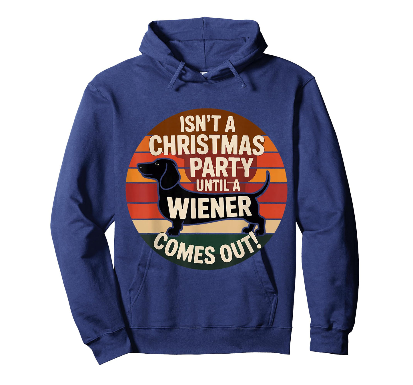 Funny Dachshund Christmas Party Wiener Dog Holiday Humor. T-Shirt