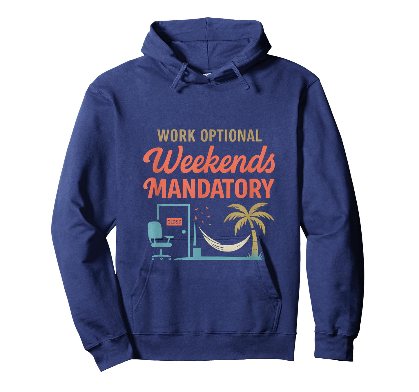 Work Optional Weekends Mandatory Work Life Balance T-Shirt