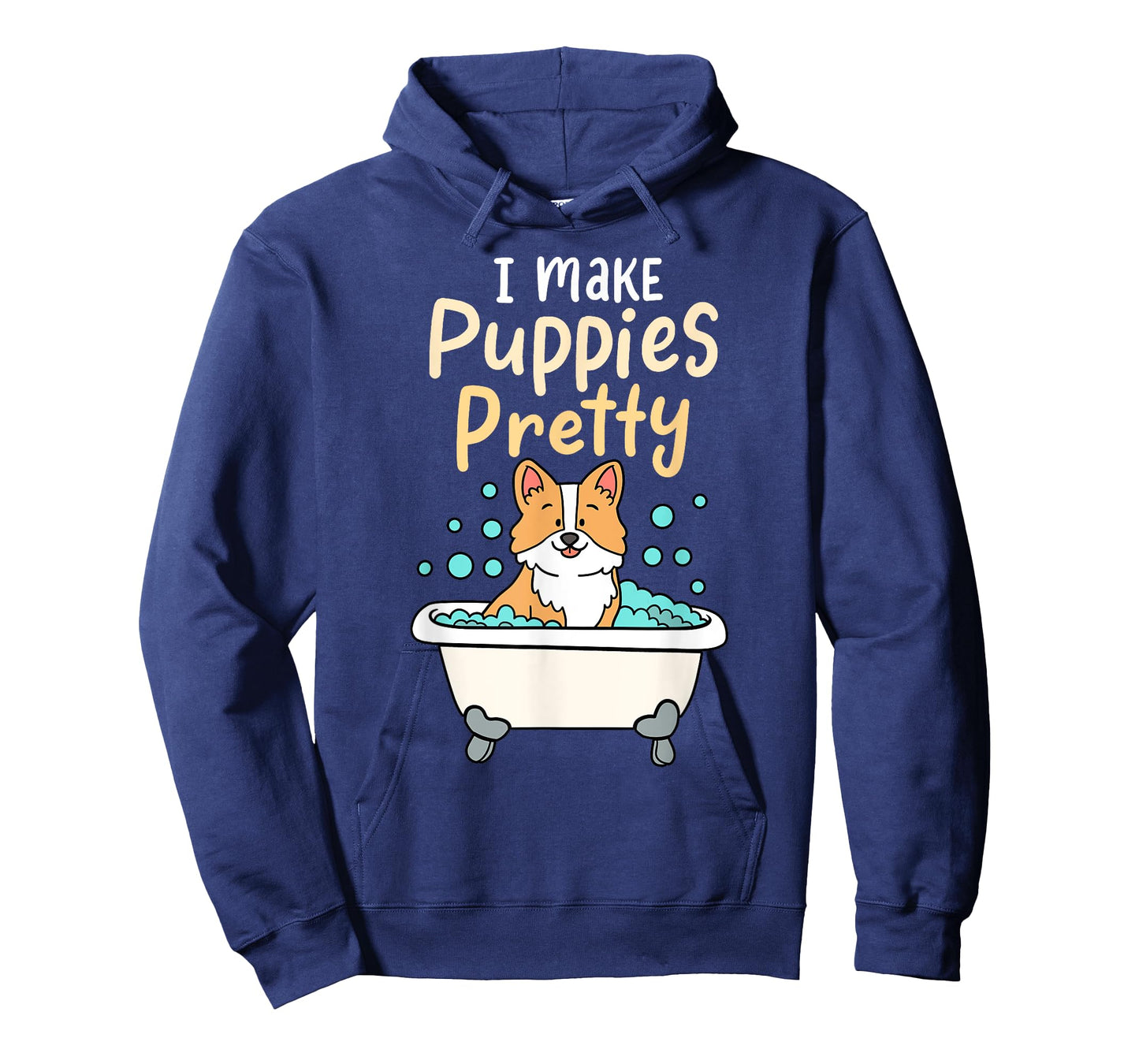I Make Puppies Pretty Funny Fur Artist Dog Groomer T-Shirt for Men Women