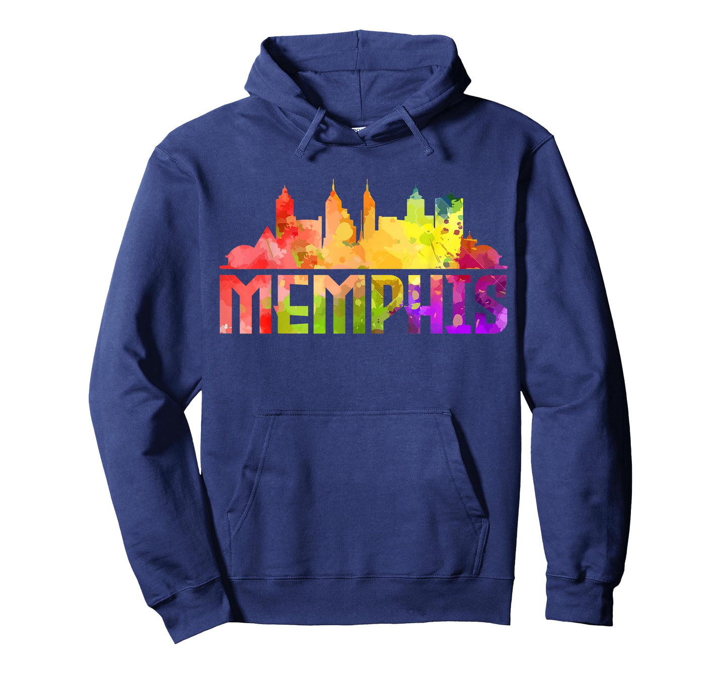 Memphis Skyline Tennessee Souvenir Gift T-Shirt