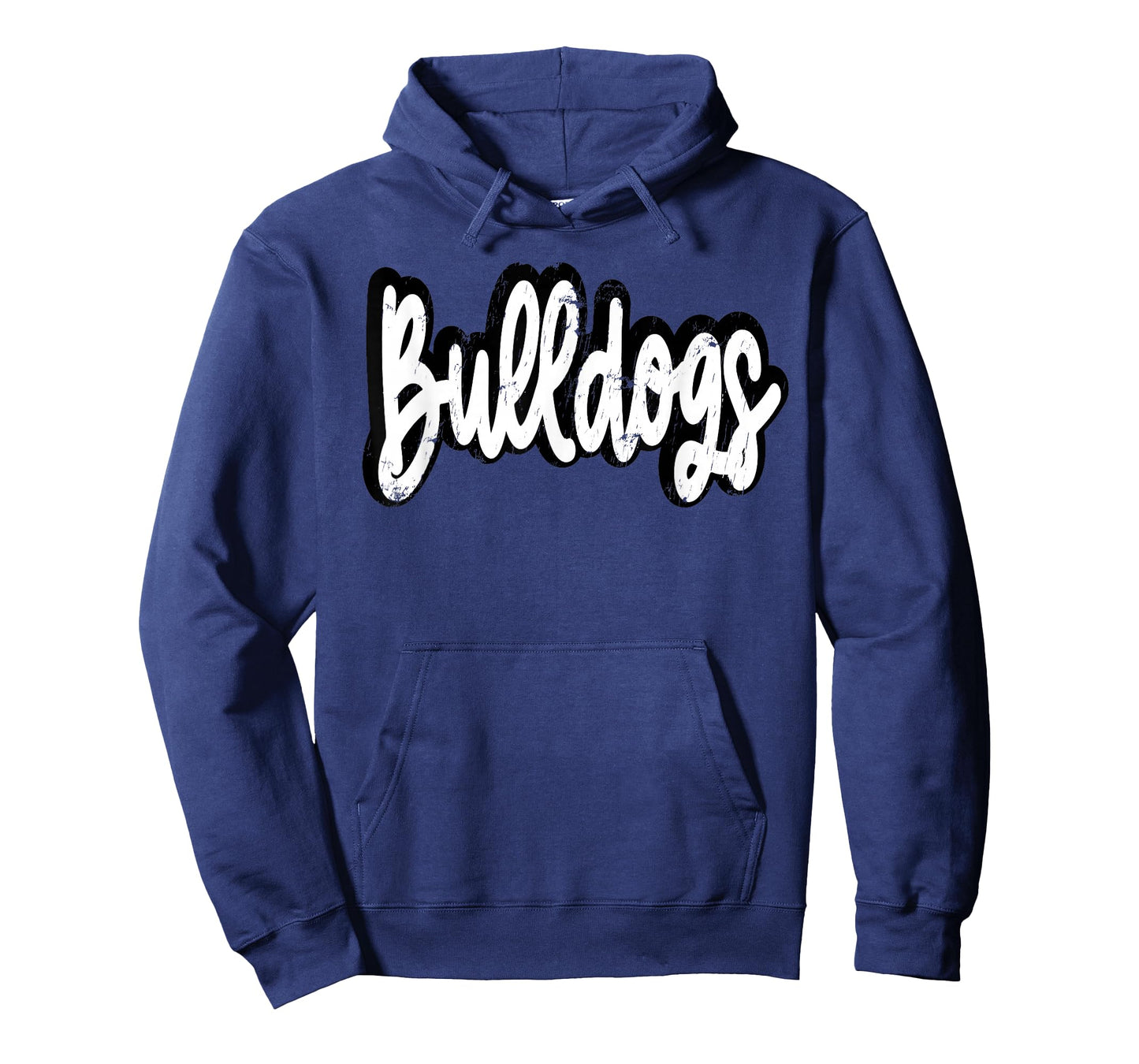 Bulldogs Mascot Retro Back to School Team Spirit T-Shirt