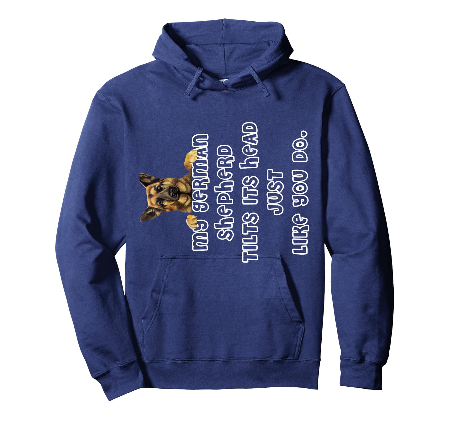 My German Shepherd Tilts His Head German Shepherd Gifts T-Shirt