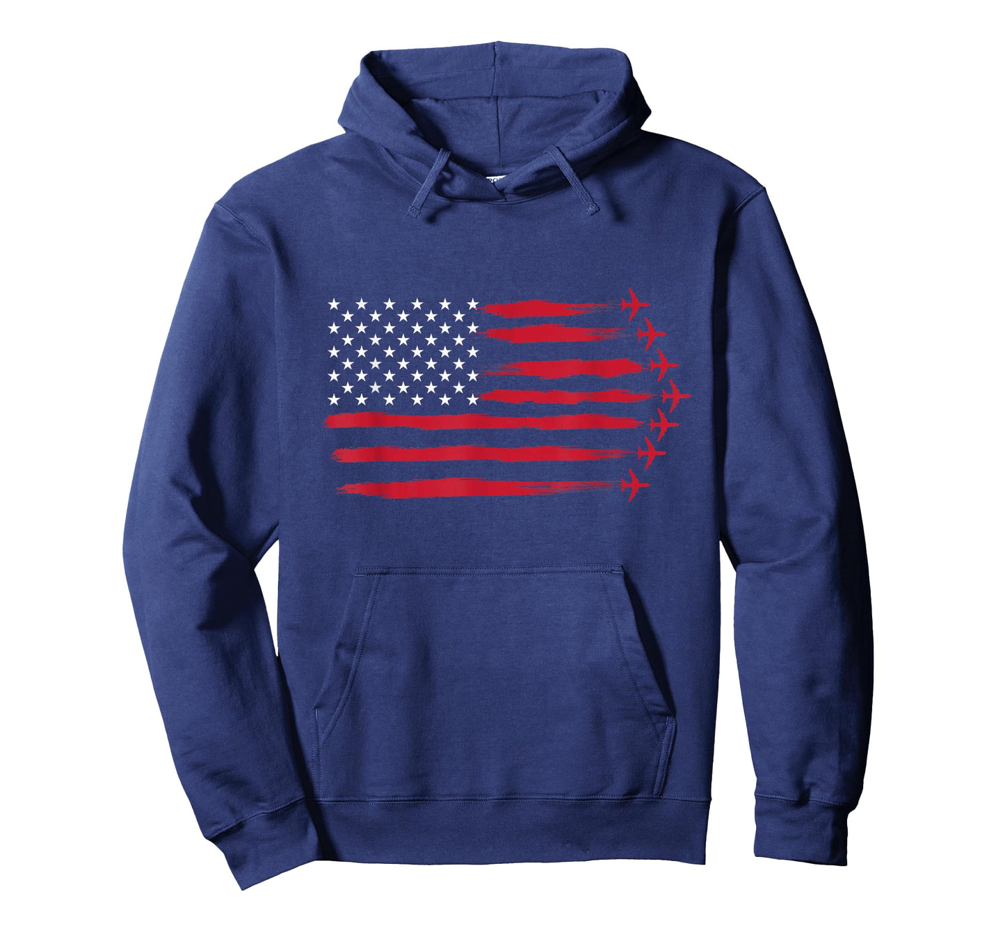US Flag Airplanes - Airline Pilot Aviation Aircraft Lover T-Shirt