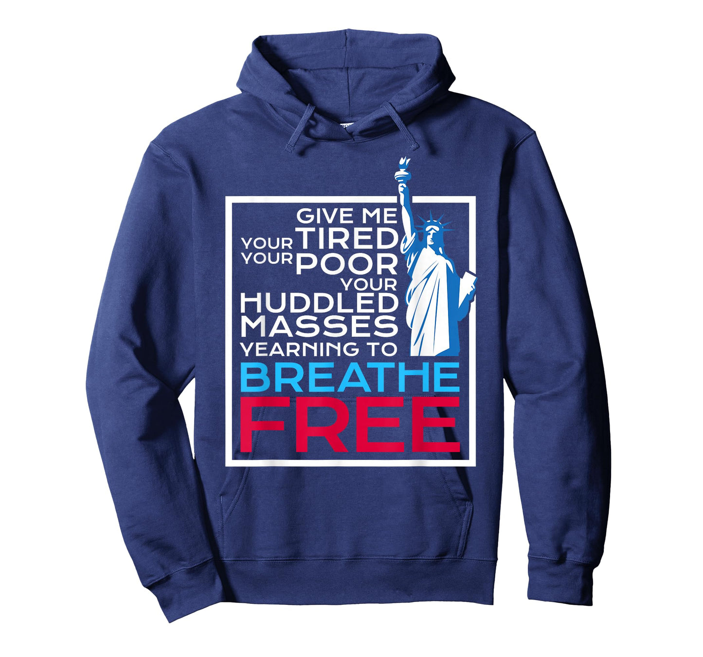 Anti-ICE Patriotic DACA Immigrant Statue of Liberty Tshirt T-Shirt