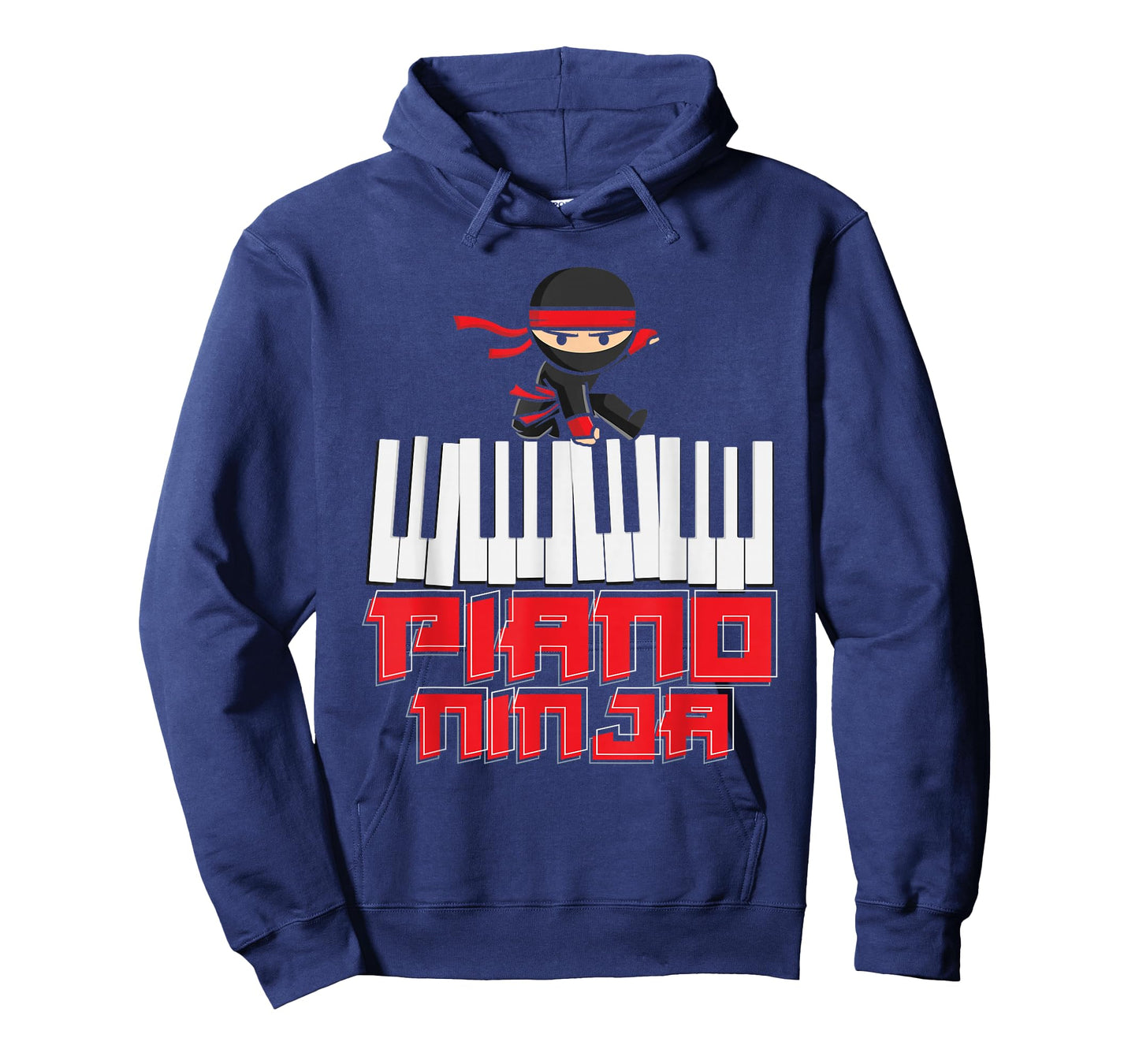 Piano Ninja Pianist Keyboard Player Musician Funny Piano T-Shirt