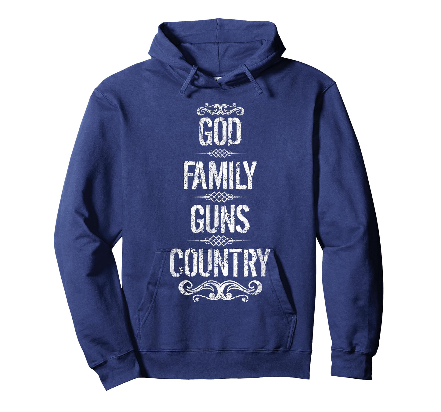 God Family Guns Country T-Shirt