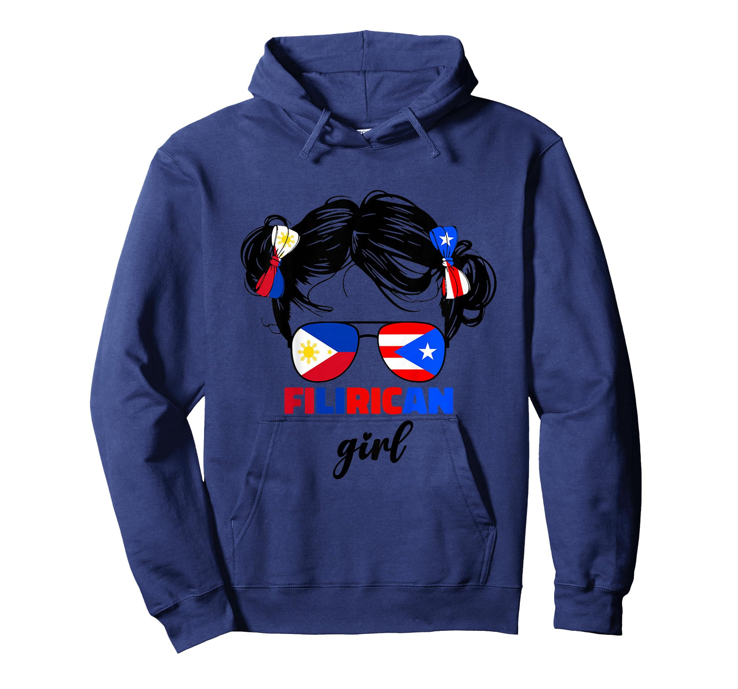 Filipino And Puerto Rican Rico Philippines Kids FiliRican T-Shirt