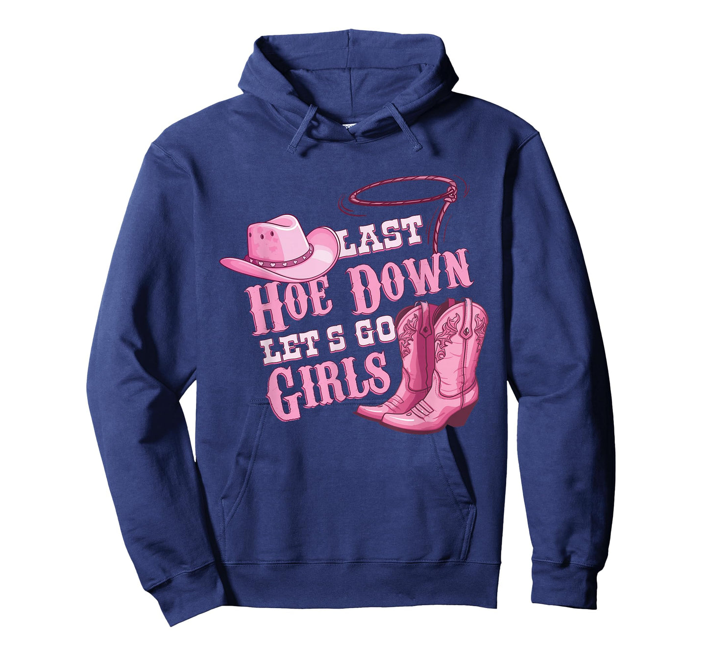 Last Hoe Down Bachelorette Western style T-Shirt