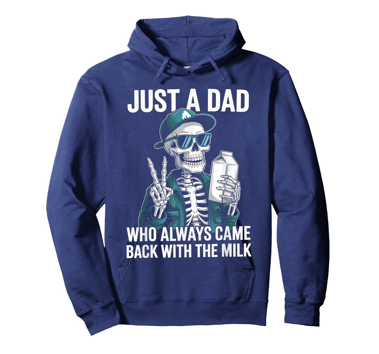 Just a Dad Who Always Came Back with The Milk Father's Day T-Shirt